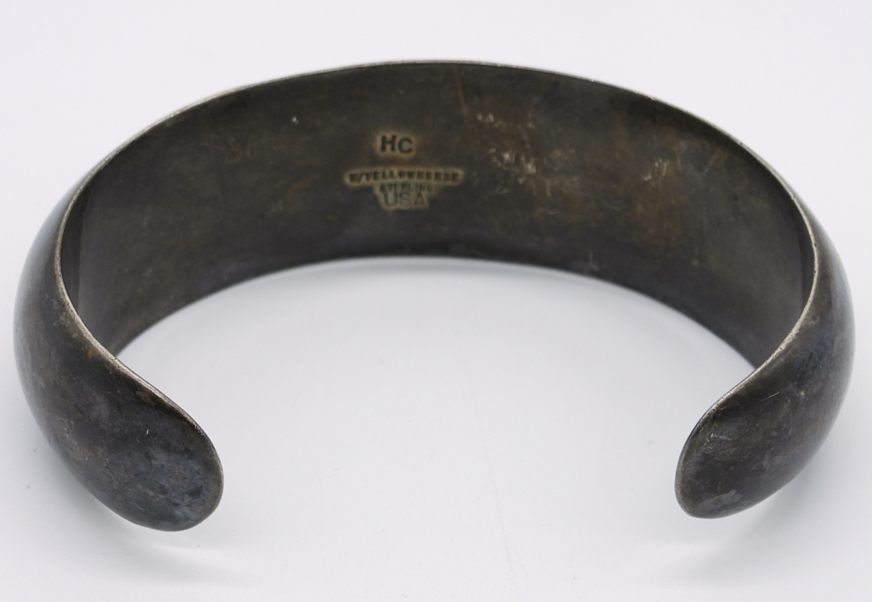 Navajo Signed HC w/Yellowhorse Cuff