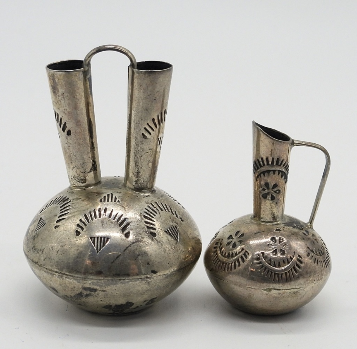 EMW Navajo 925 Mini Vase & Pitcher