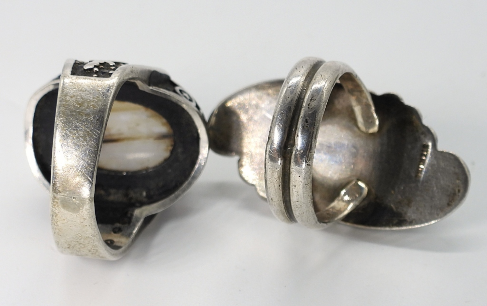 4 Sterling Fashion Gemstone Rings