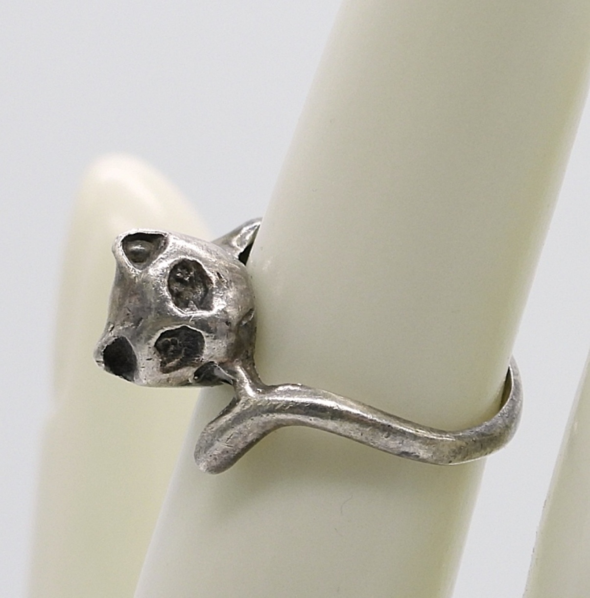 Larimar 925 Cat Necklace and Cat Ring
