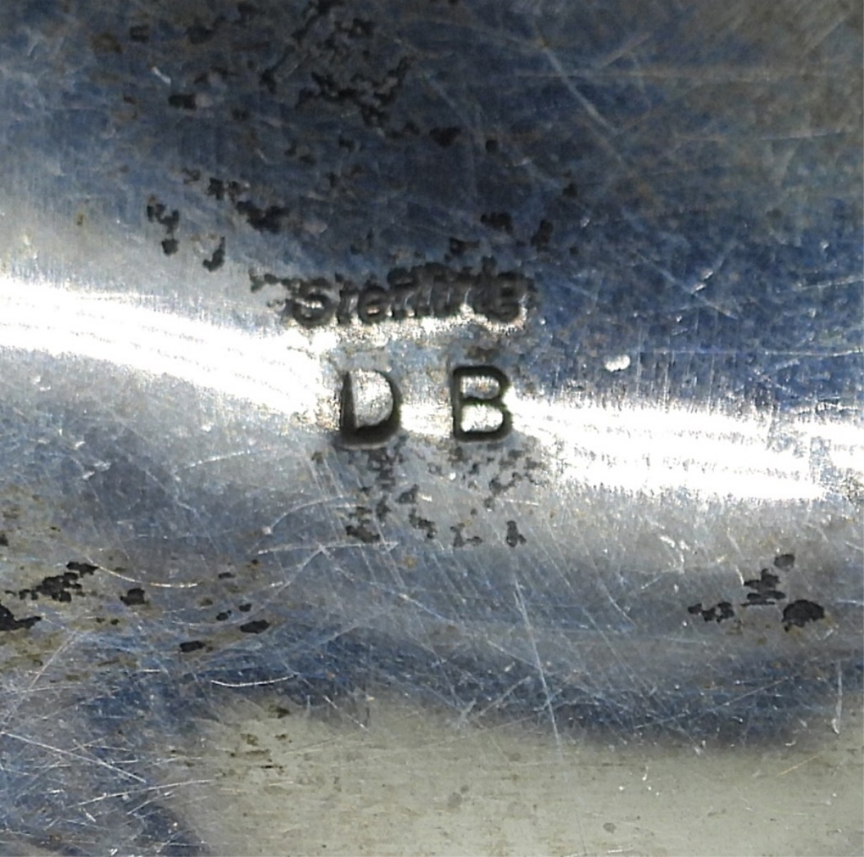 DB Signed 925 Turquoise Belt Buckle