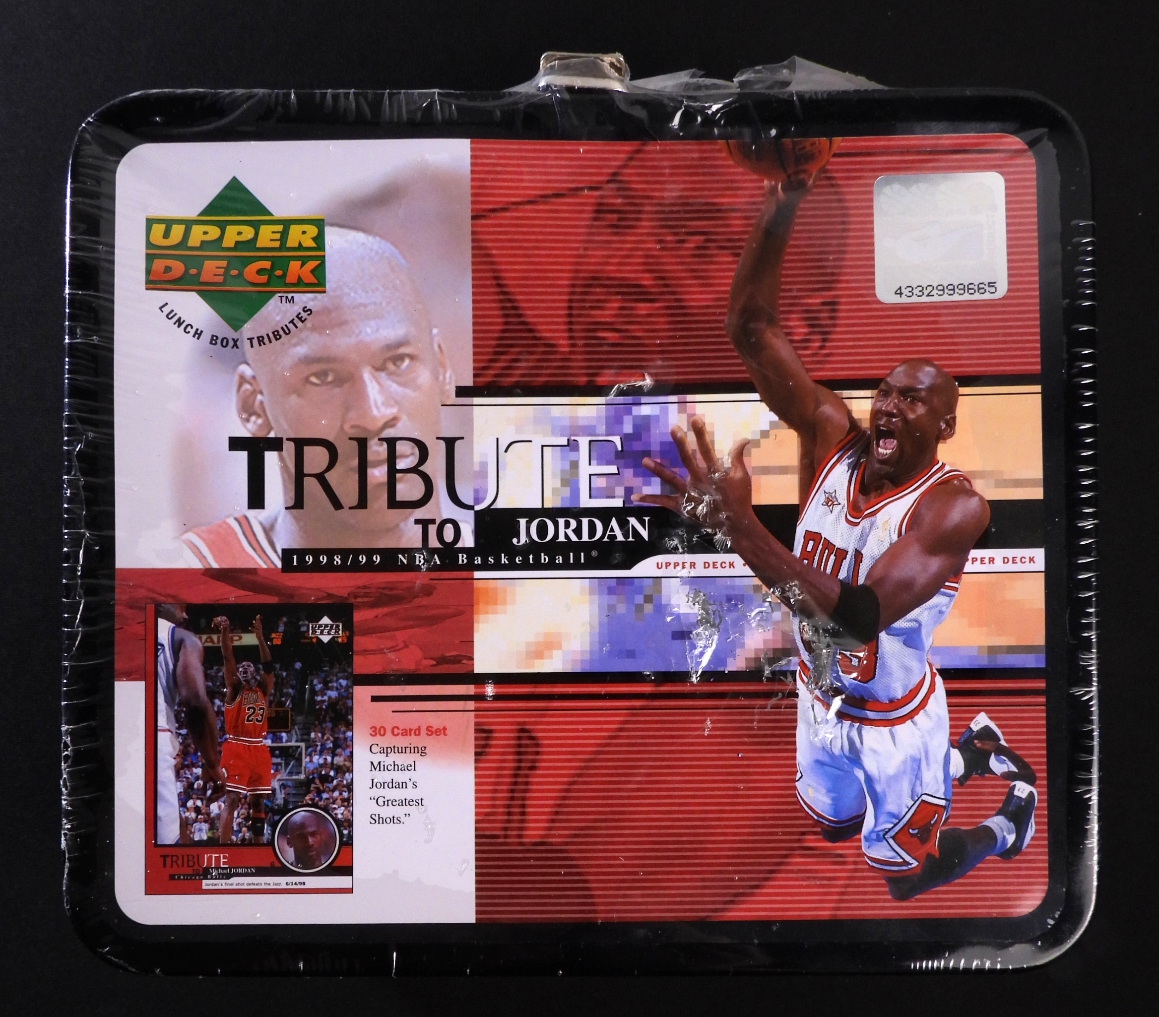 1999 Upper Deck Tribute to Jordan Lunch Box