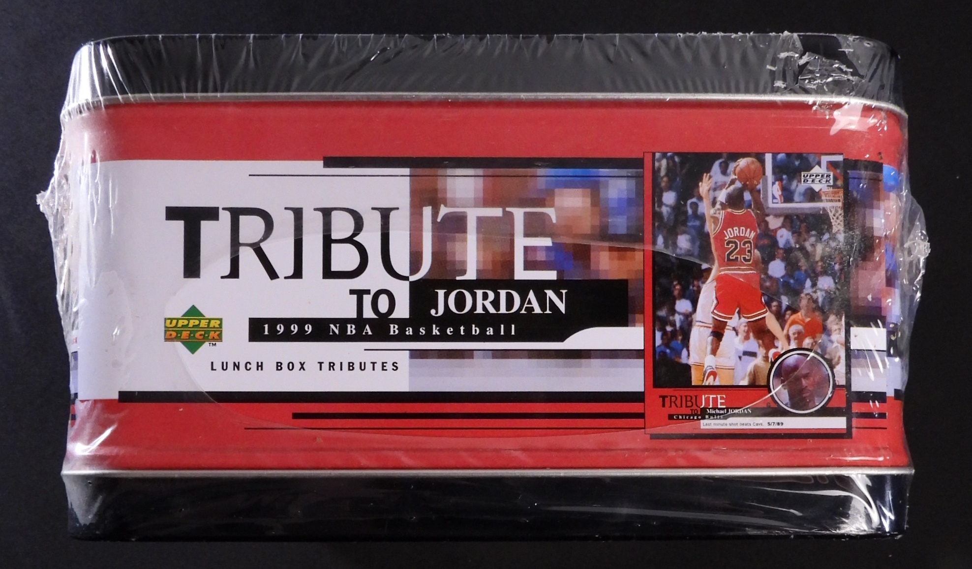 1999 Upper Deck Tribute to Jordan Lunch Box
