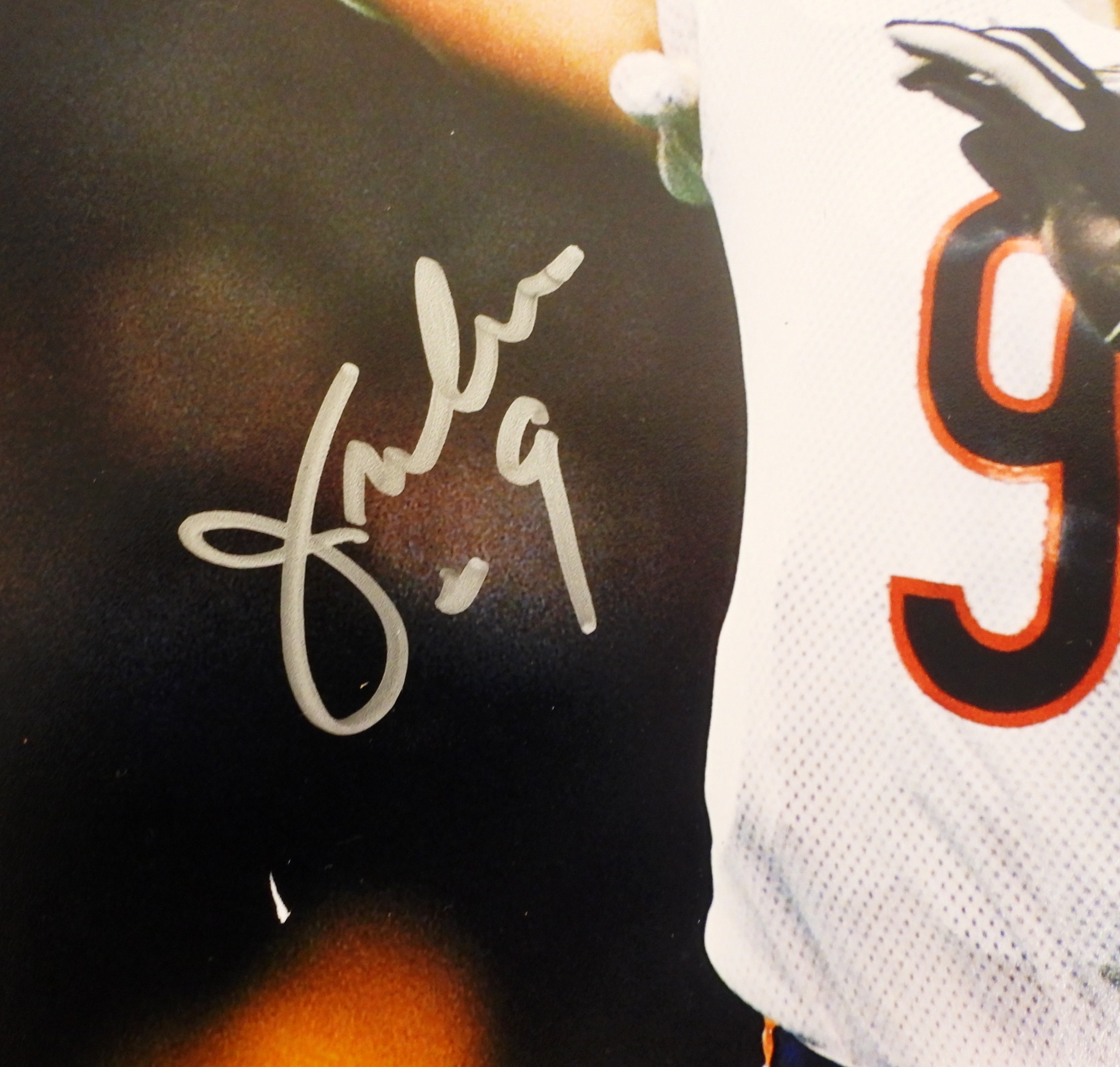 Jim McMahon Signed Chicago Bears Photo 8x10