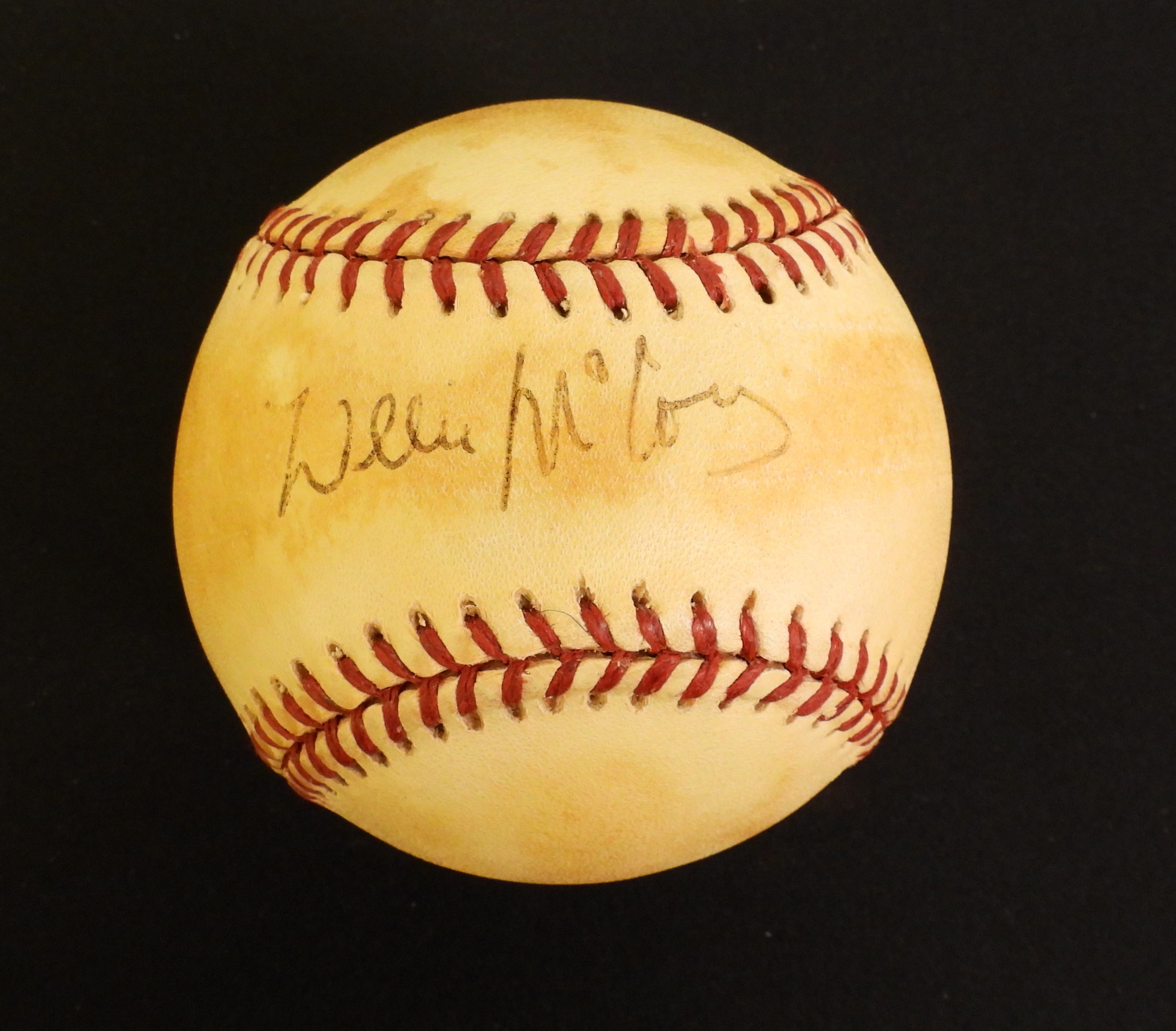 2008 Willie McCovey Signed Baseball