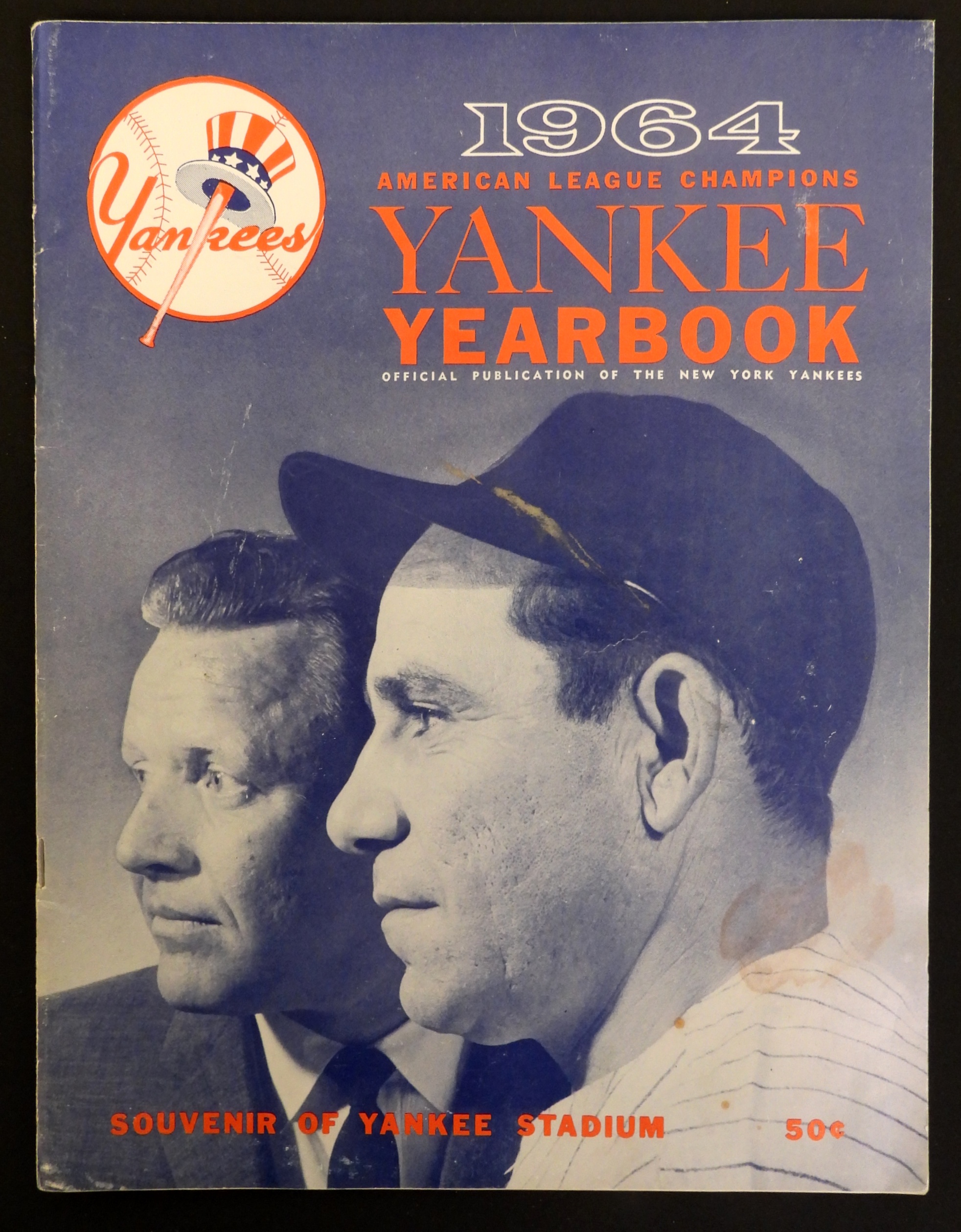 1964 Yankees American League Champions Yearbook