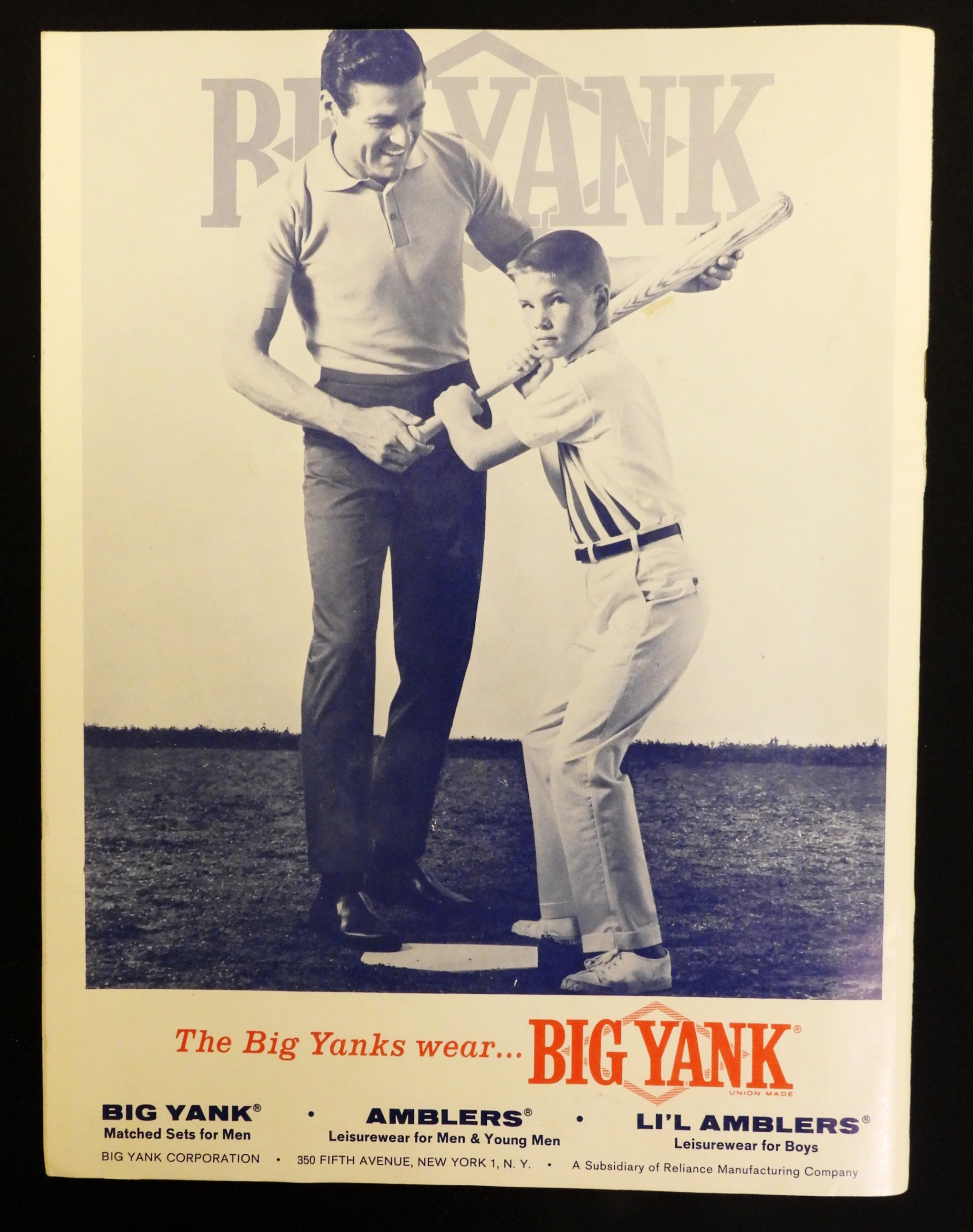 1964 Yankees American League Champions Yearbook