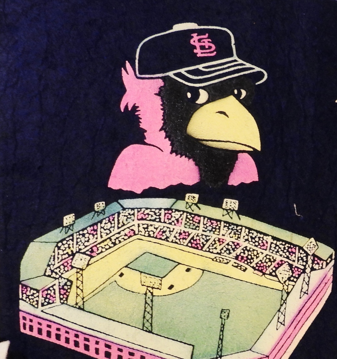 St. Louis Cardinals Vintage Pennant, Busch Stadium
