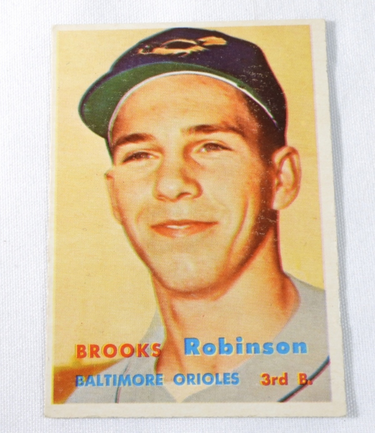 1957 Topps Brooks Robinson #328 Rookie Card
