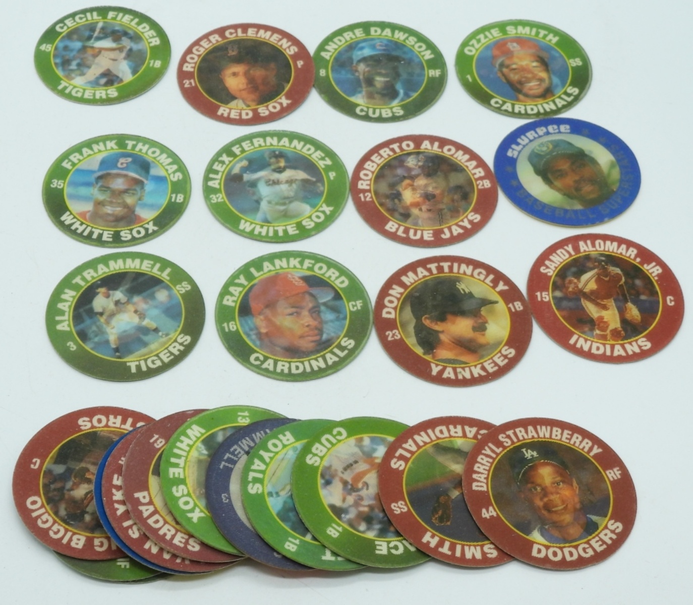 1979 Superstar Action Coins 7-Eleven Set of 24