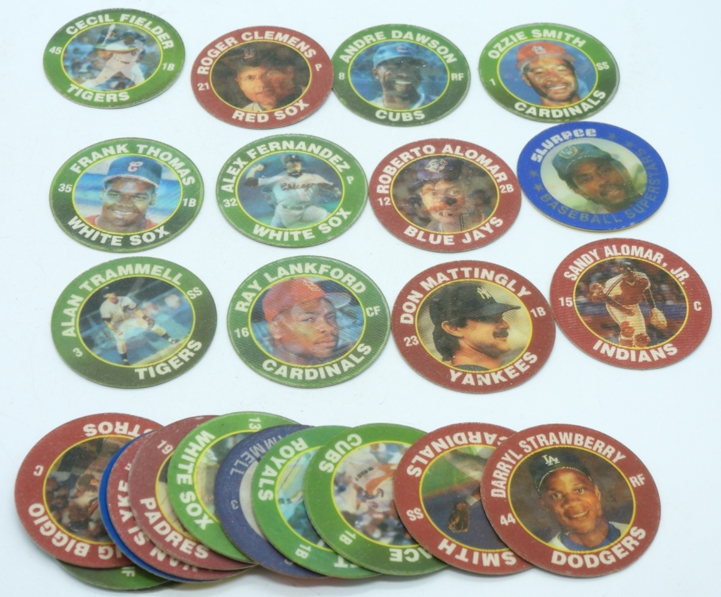 1979 Superstar Action Coins 7-Eleven Set of 24