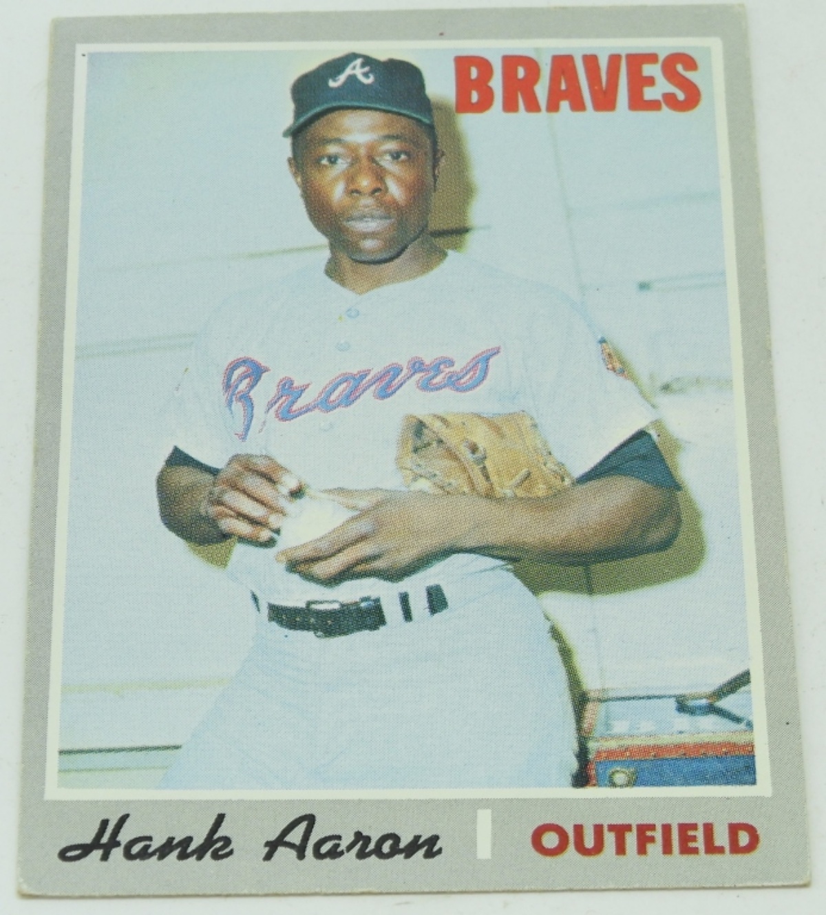 1970 Topps 500 Hank Aaron Baseball Card
