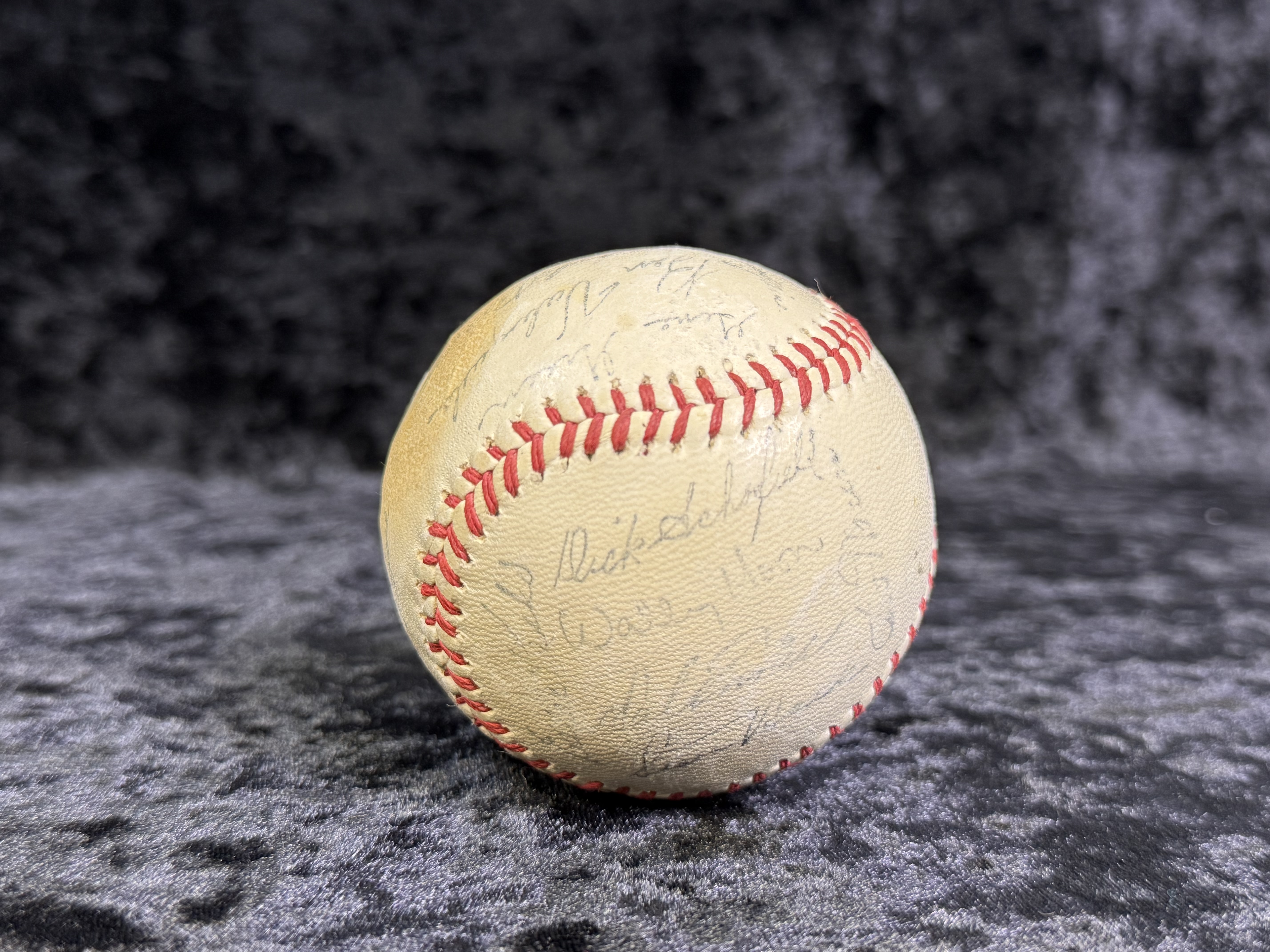 Baseball Memorabilia Lot, Signed Ball, Cards,