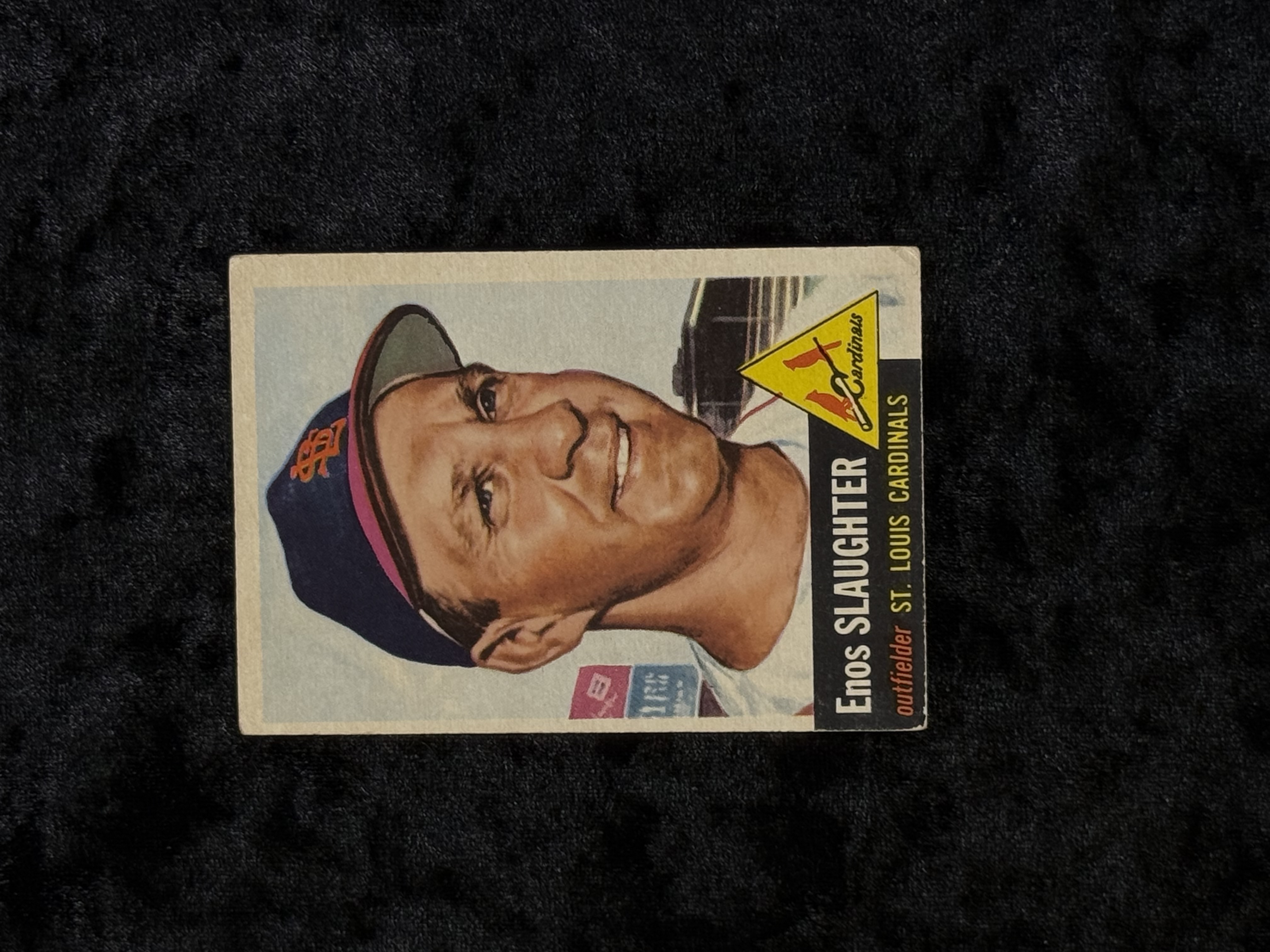 Vintage Baseball Cards, Slaughter & Lawrence, 1950
