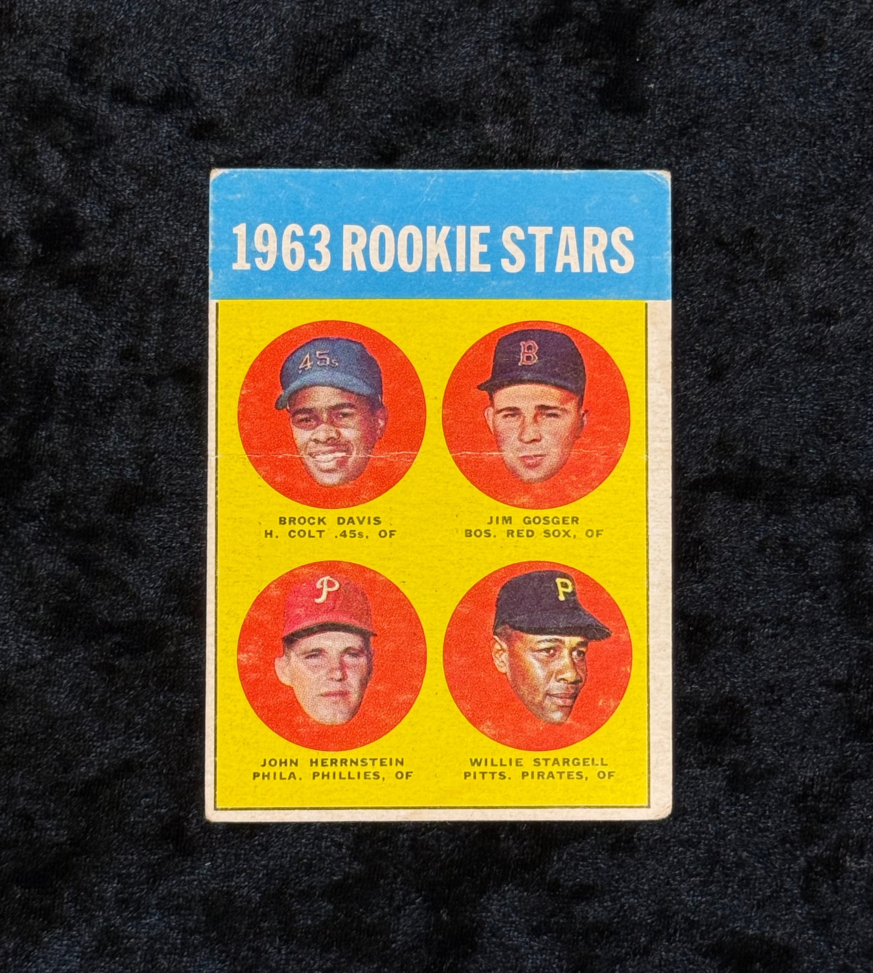 1963 Topps Rookie Stars Card #553, Ungraded