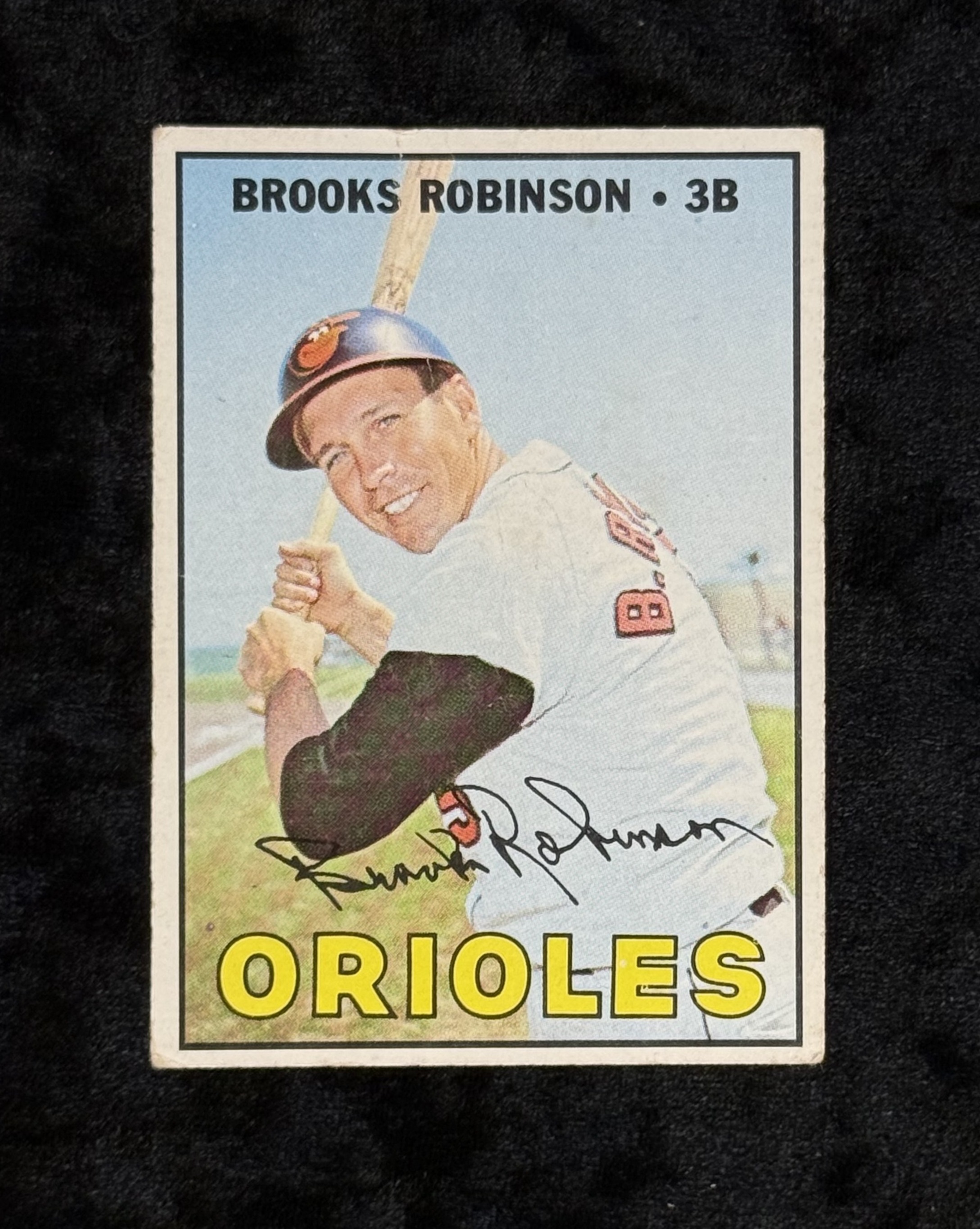 1967 Topps Brooks Robinson Orioles Baseball Card