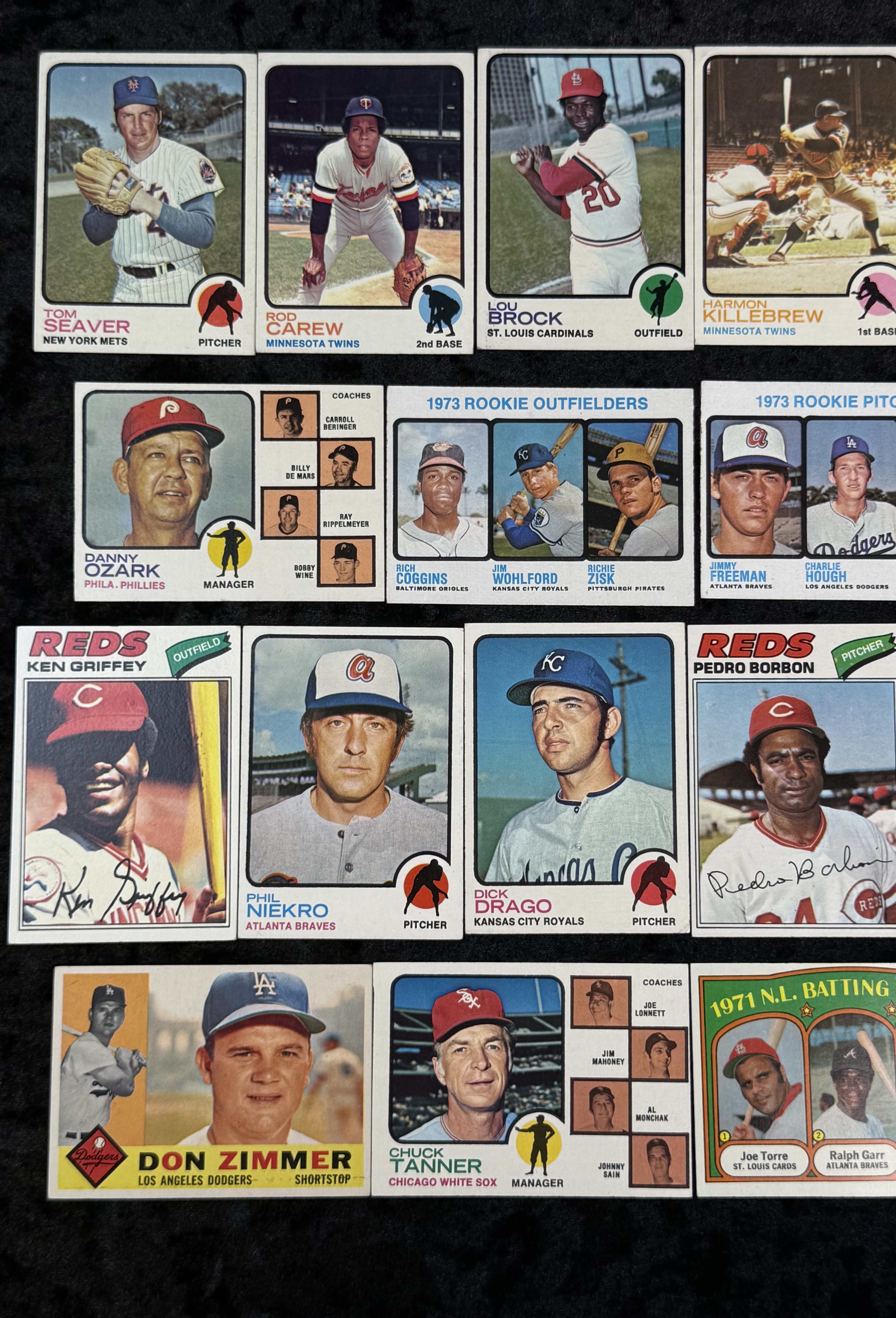 1970s Topps Baseball Card Lot of 30, Raw