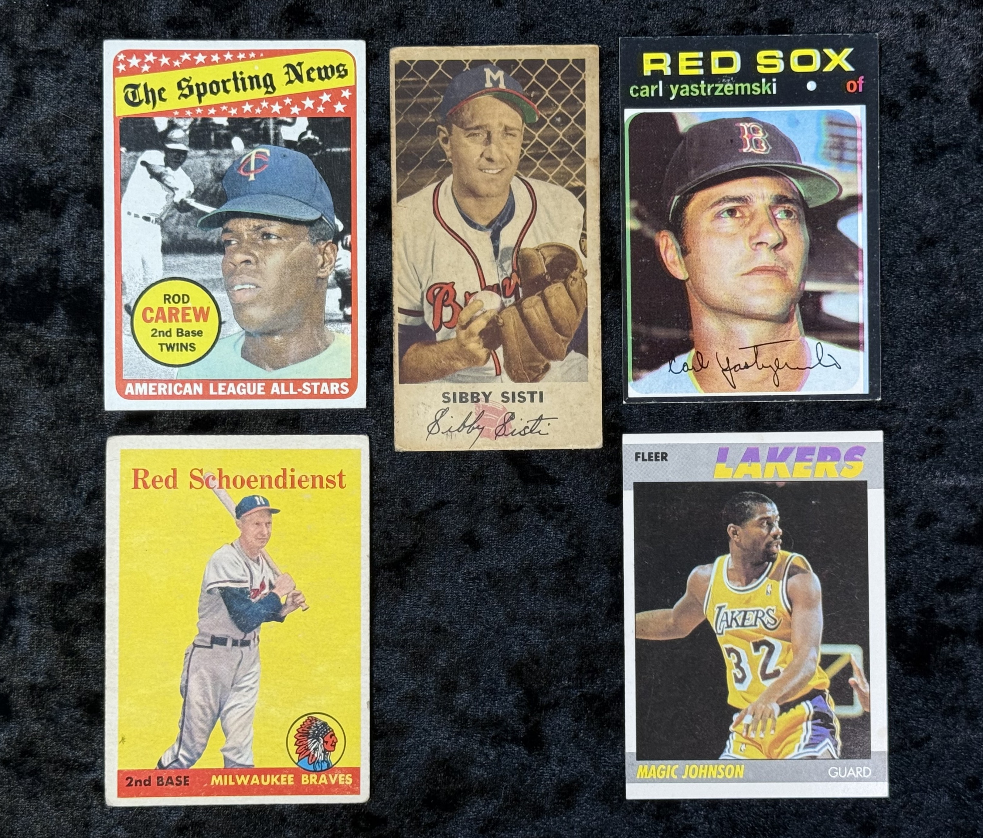 Vintage Baseball & Basketball Cards 1954-1988 Lot