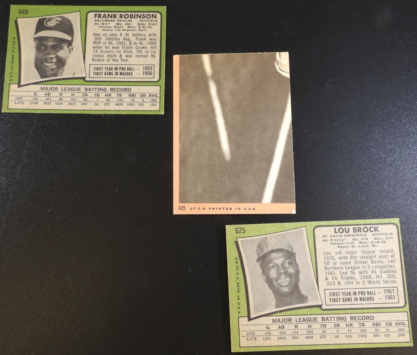 1969-1971 Topps Baseball Cards, Yastrzemski