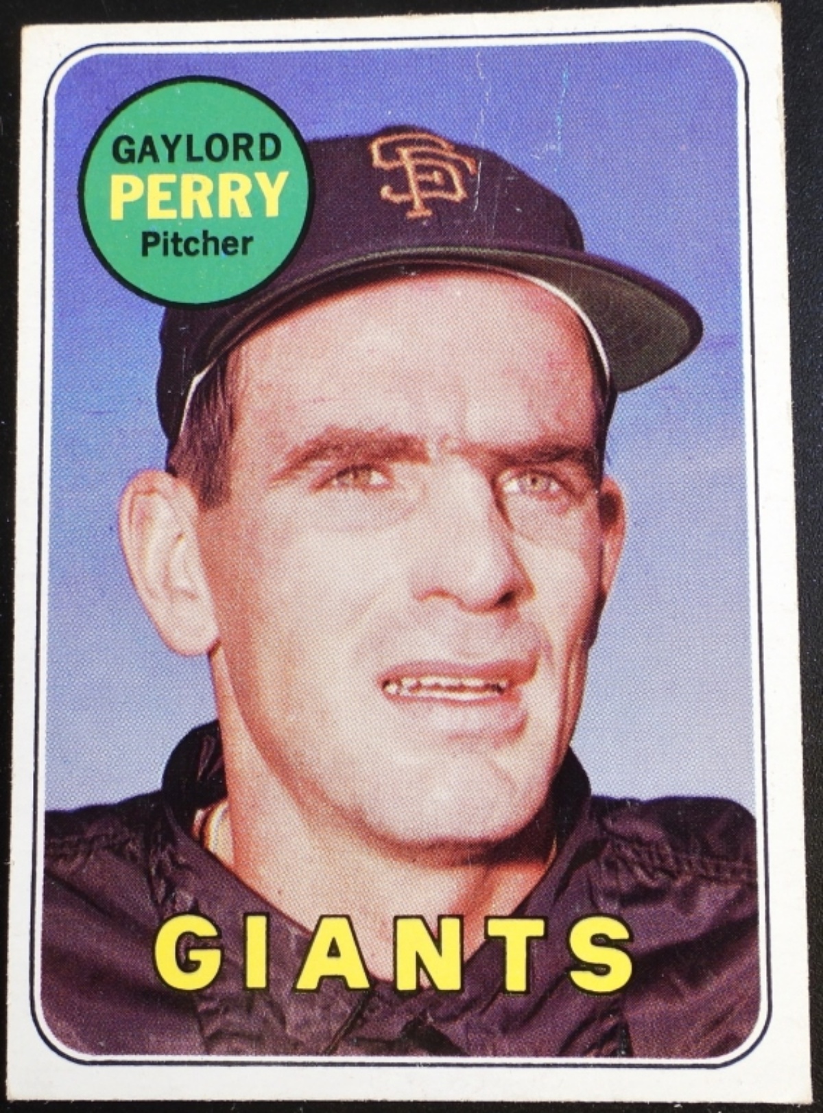 1969 Topps Gaylord Perry #485 Giants Pitcher Card