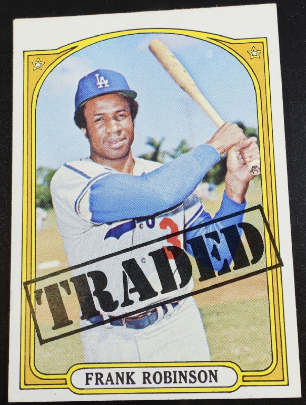 1972 Topps Frank Robinson #754 Traded Card
