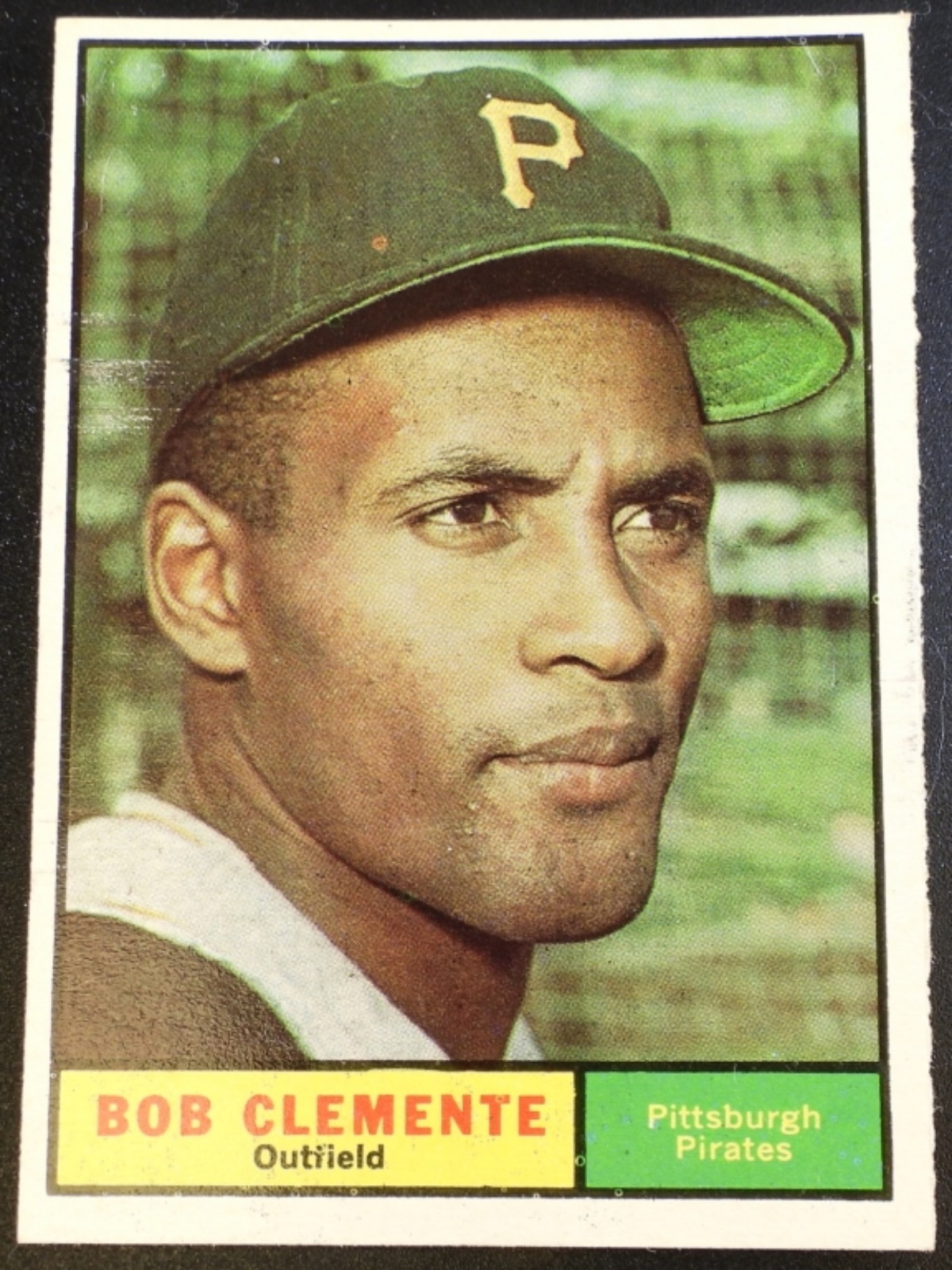 1961 Topps #388 Bob Clemente Pittsburgh Pirates