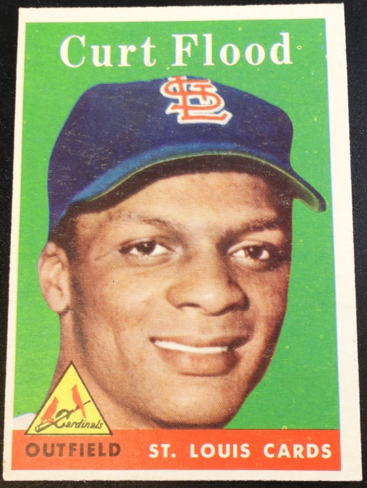 1958 Topps Curt Flood #464 Cardinal