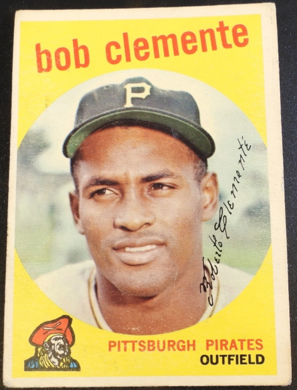 1959 Topps Bob Clemente #478 Pittsburgh Pirates