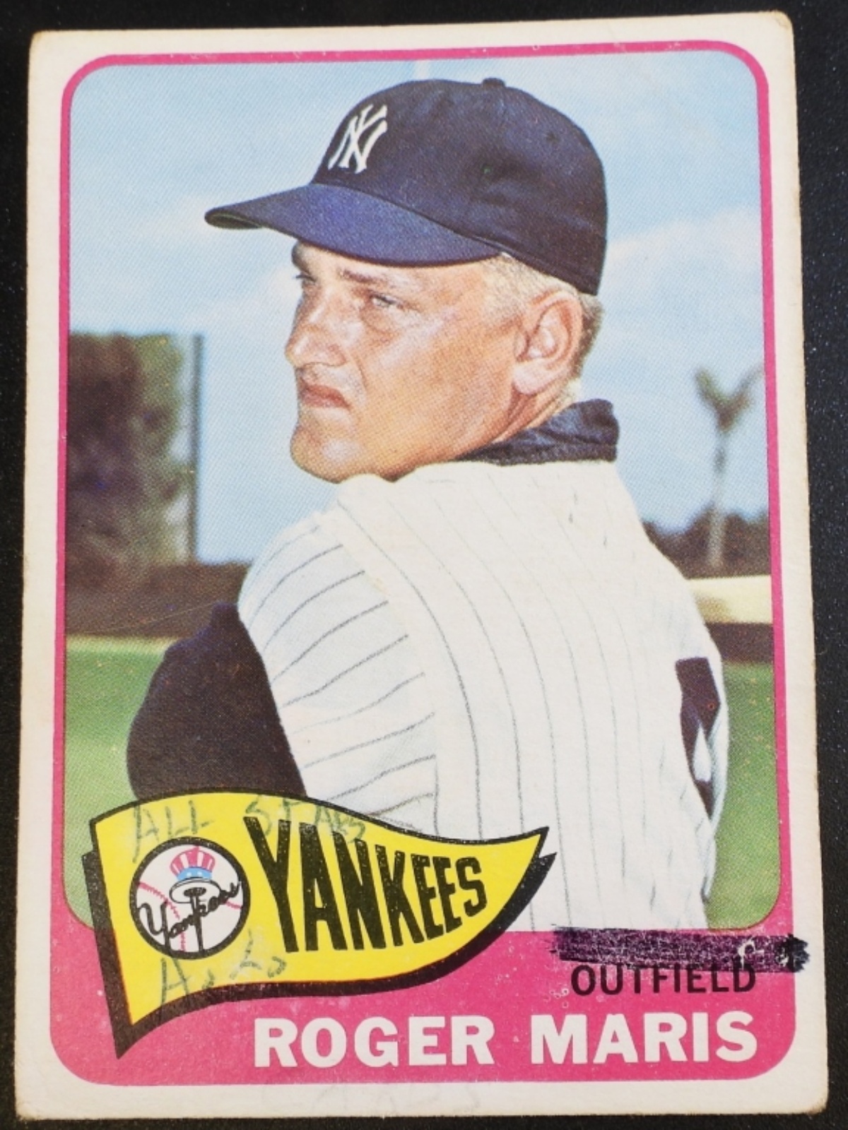 1965 Topps Roger Maris #155 Yankees Card