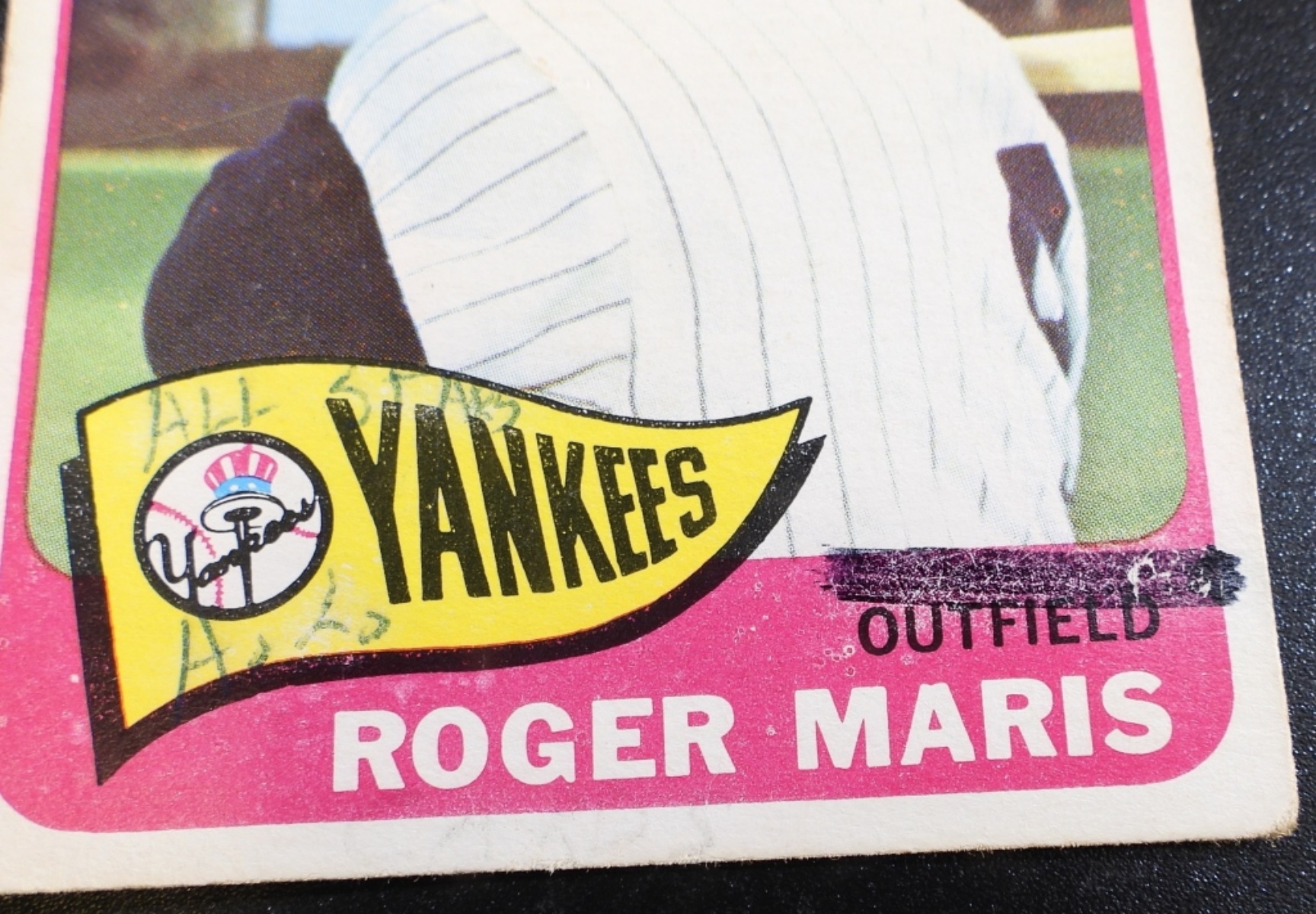 1965 Topps Roger Maris #155 Yankees Card