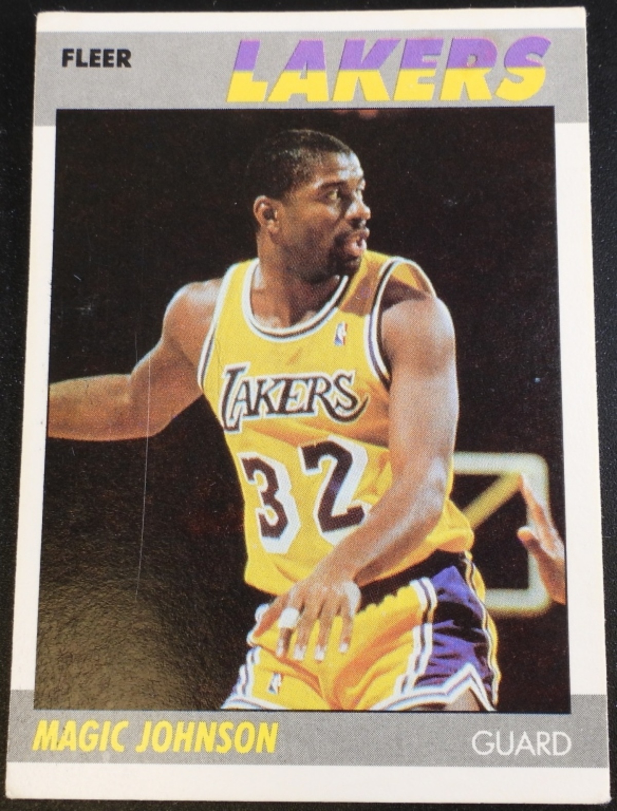1987 Fleer Magic Johnson #56 Card