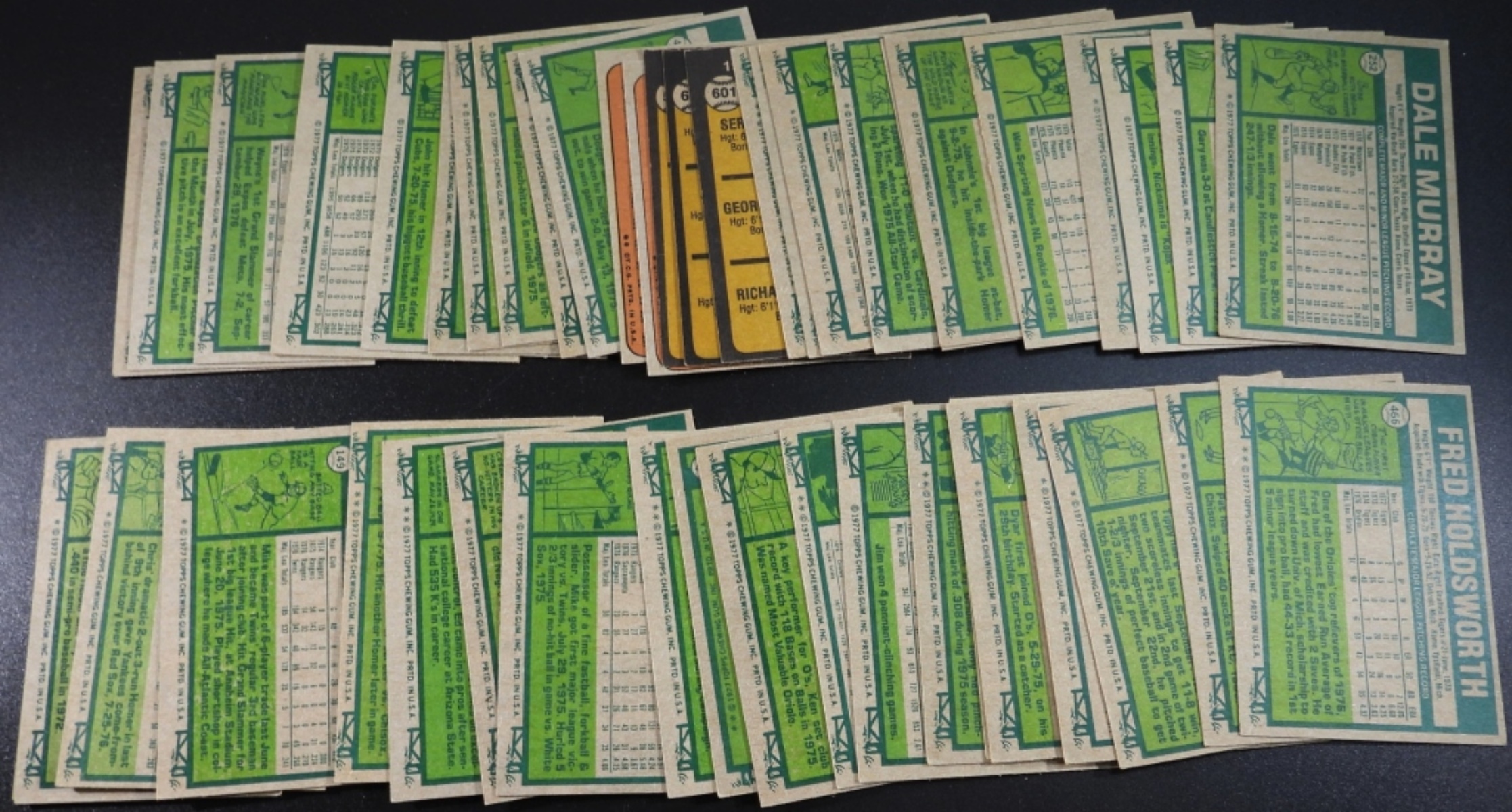 30+ Topps Baseball Cards, Mixed Condition