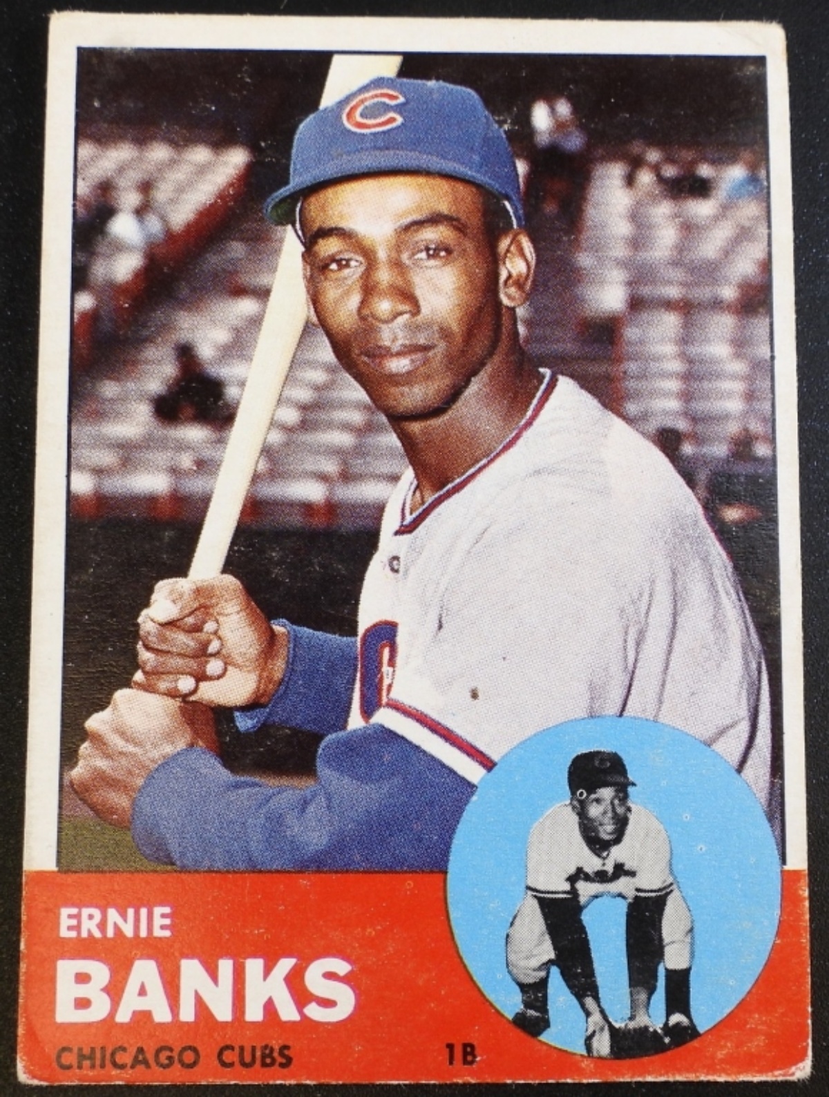 1963 Topps Ernie Banks #380 Chicago Cubs
