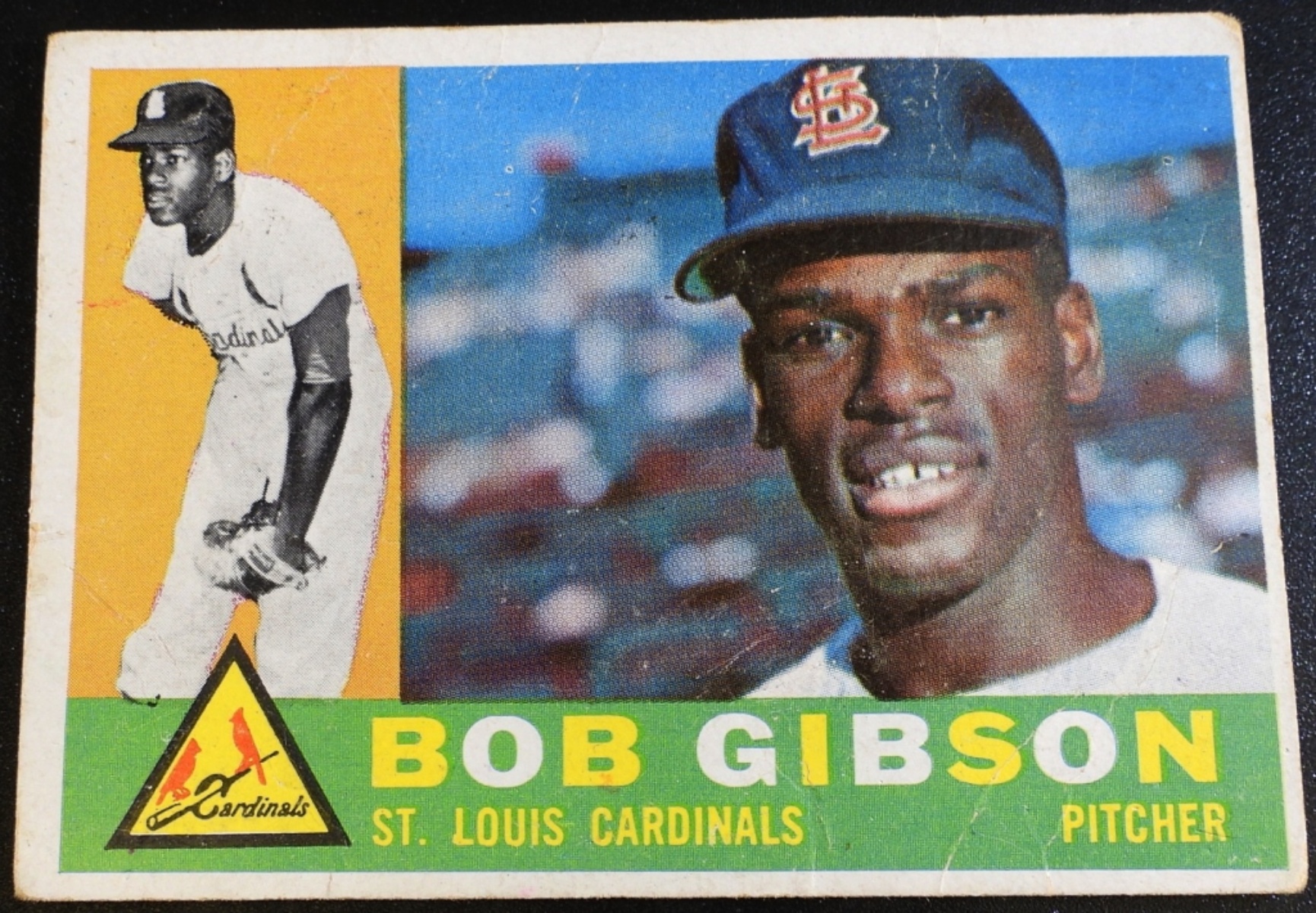 1960 Topps Bob Gibson #73 Card