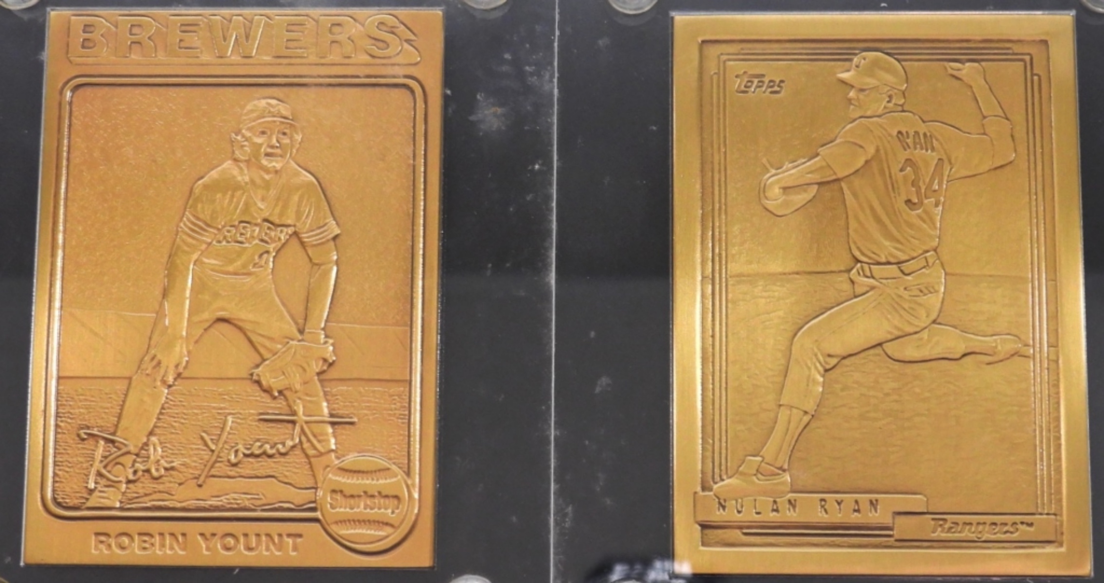 Topps Highland Mint Gold Cards Nolan Ryan