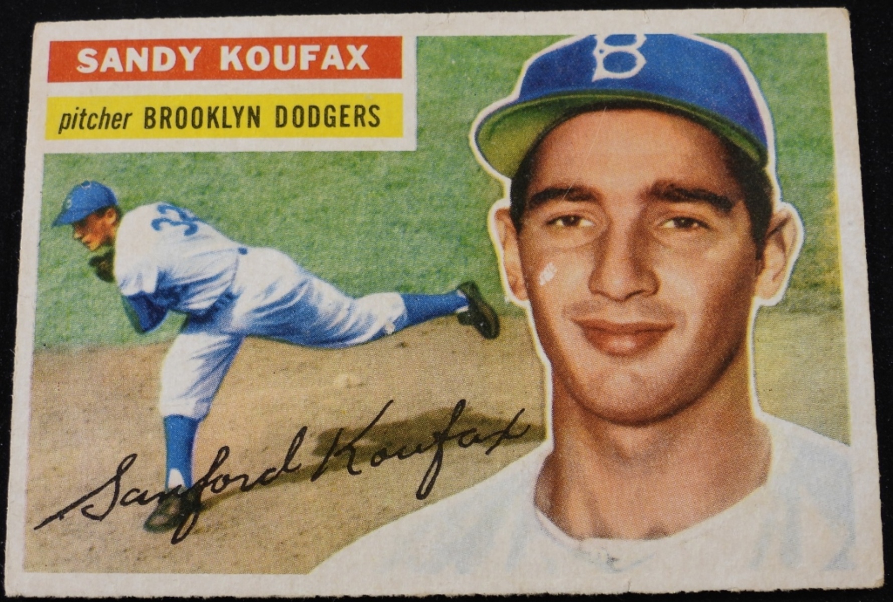 1956 Topps #79 Sandy Koufax Rookie Card
