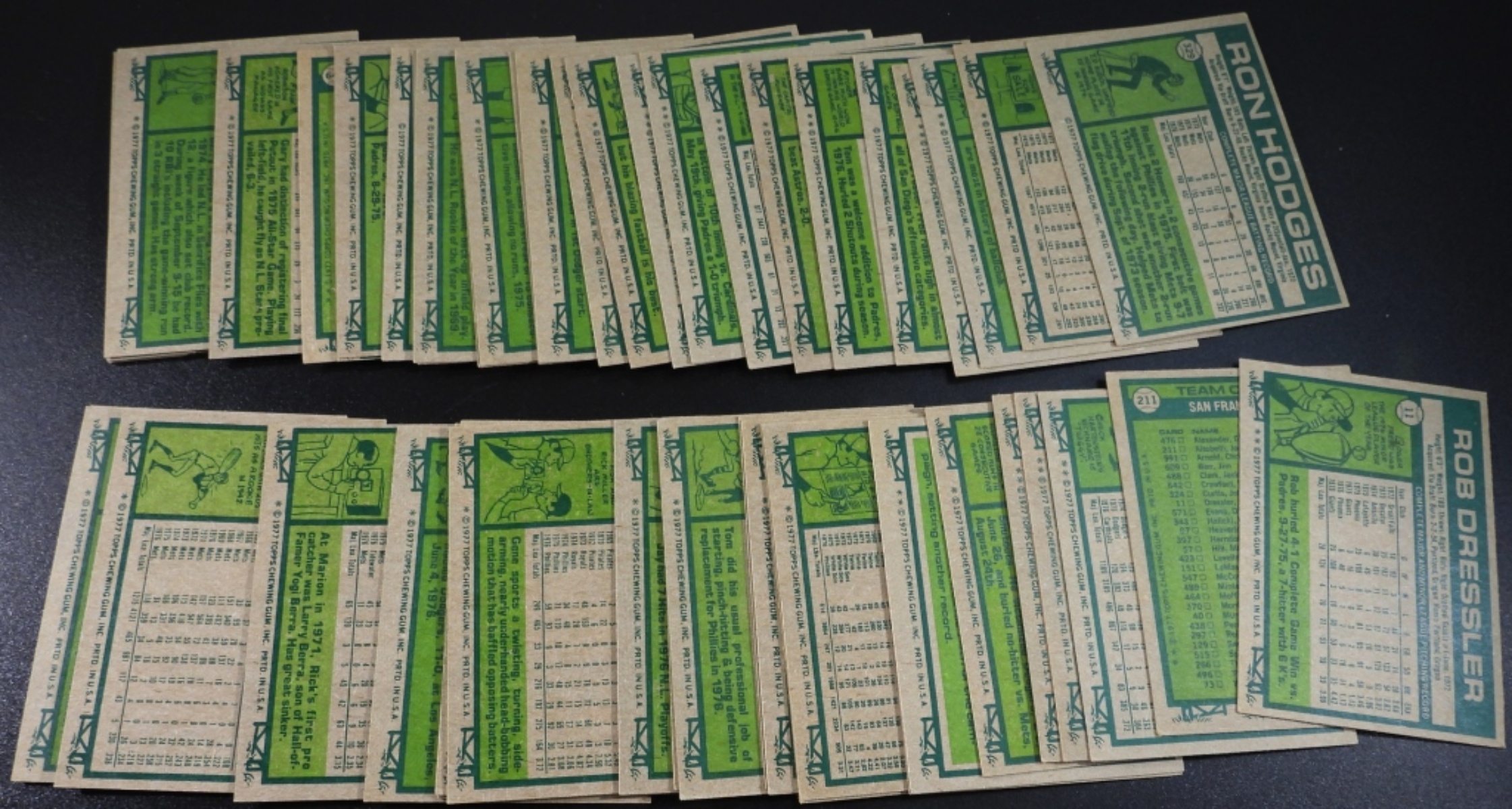 35+ Topps Baseball Cards 1970s Lot