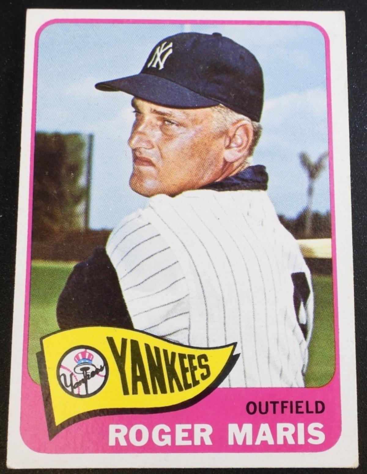 1965 Topps Roger Maris #155 Yankees Card