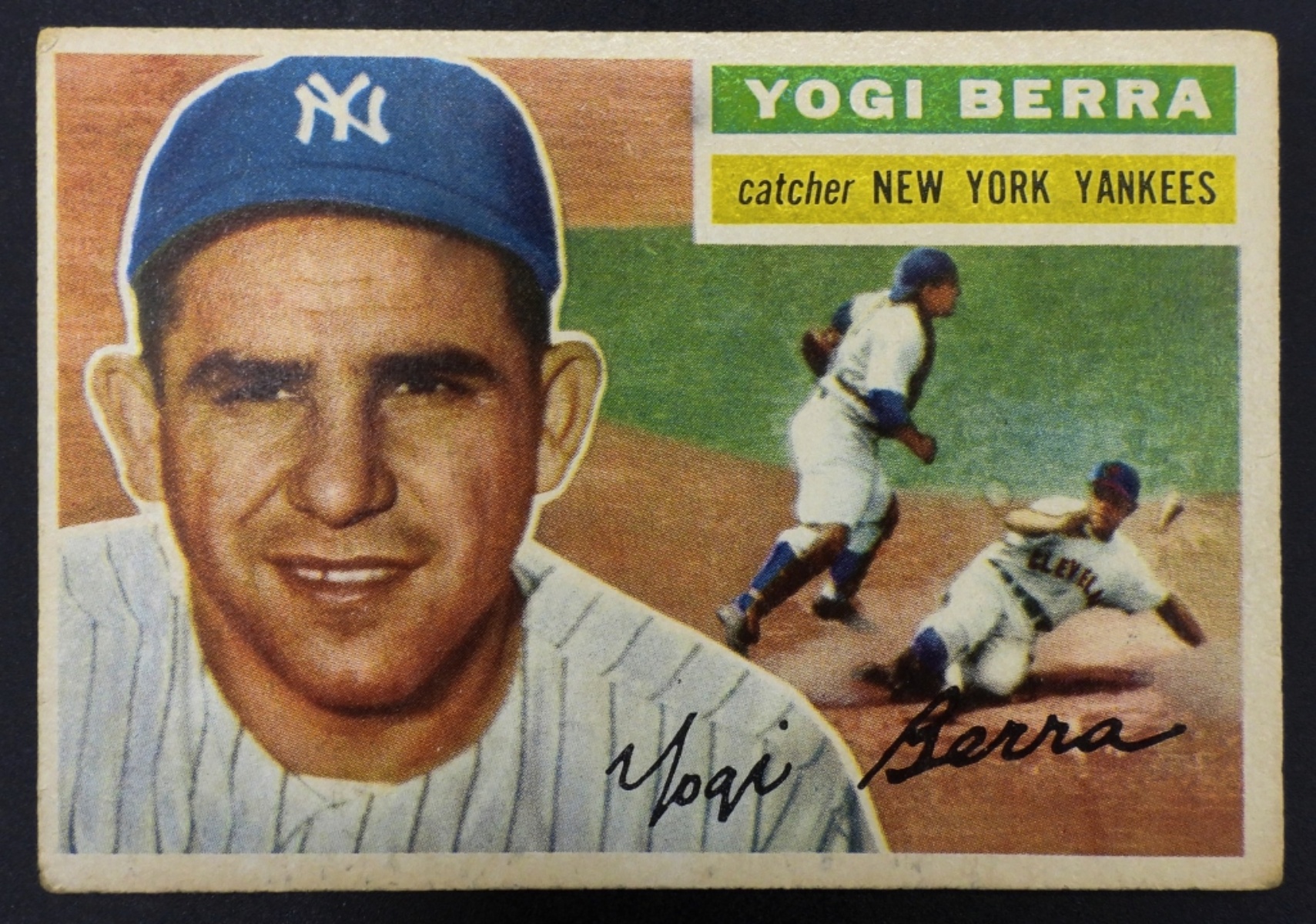1956 Topps Yogi Berra #110 New York Yankees