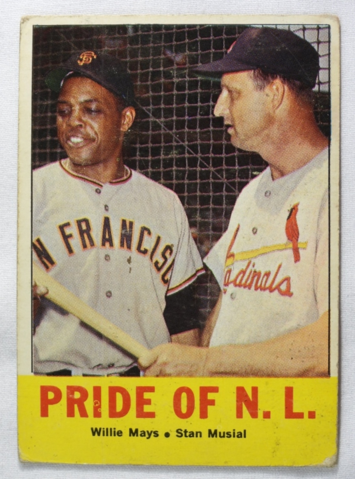 Pride Of N.L. Willie Mays & Stan Musial