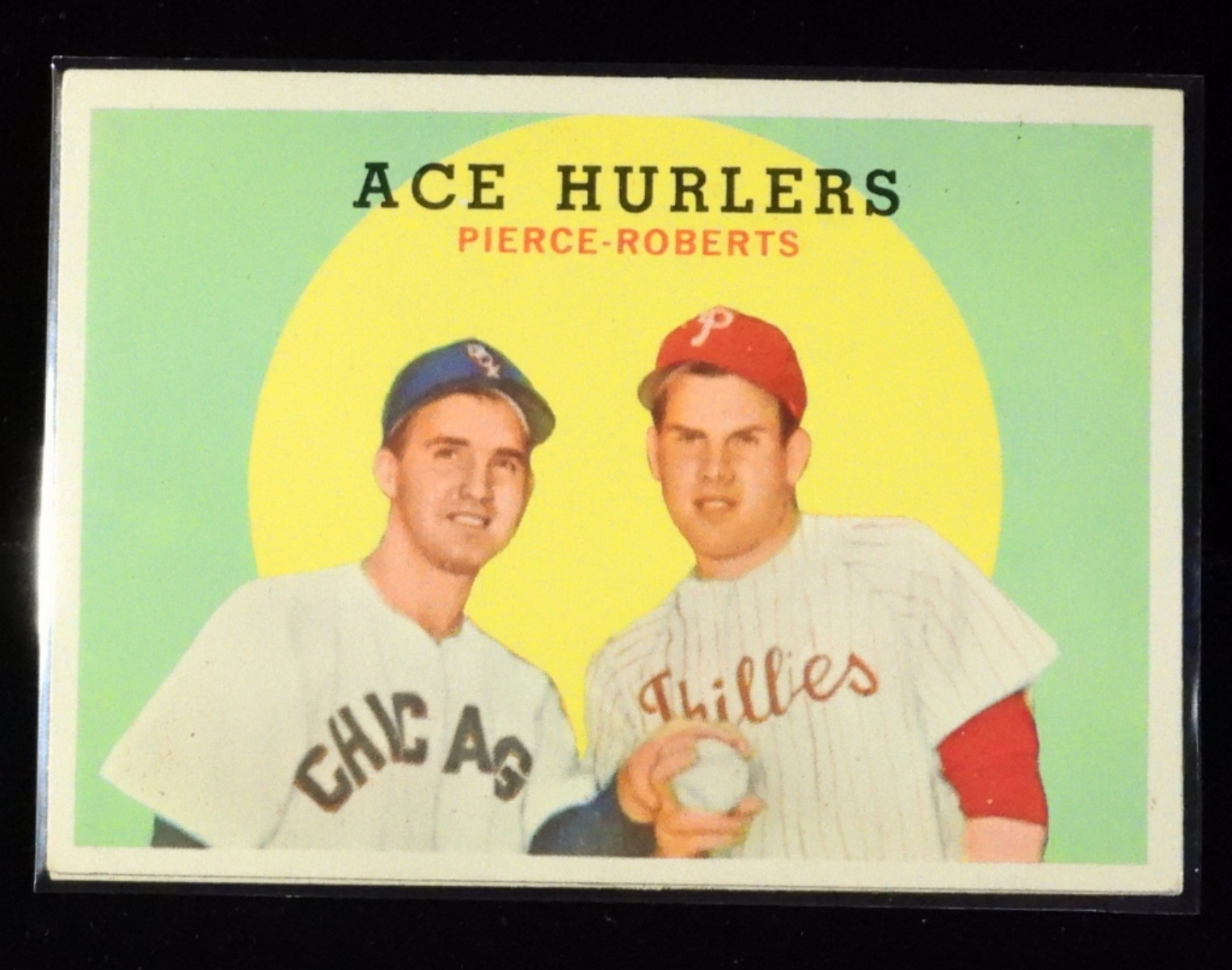 TOPPS '59 #147 Cubs Clubbers #156 Ace Hurlers
