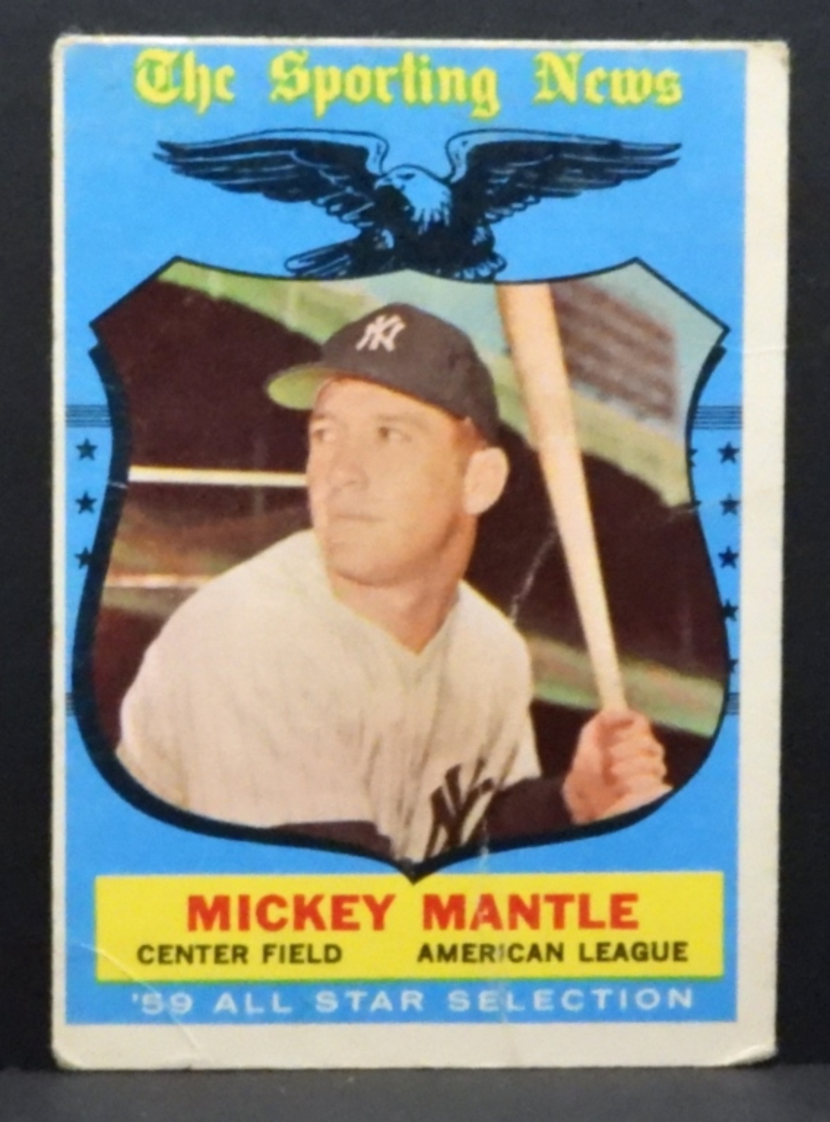 1959 Mickey Mantle Topps All-Star