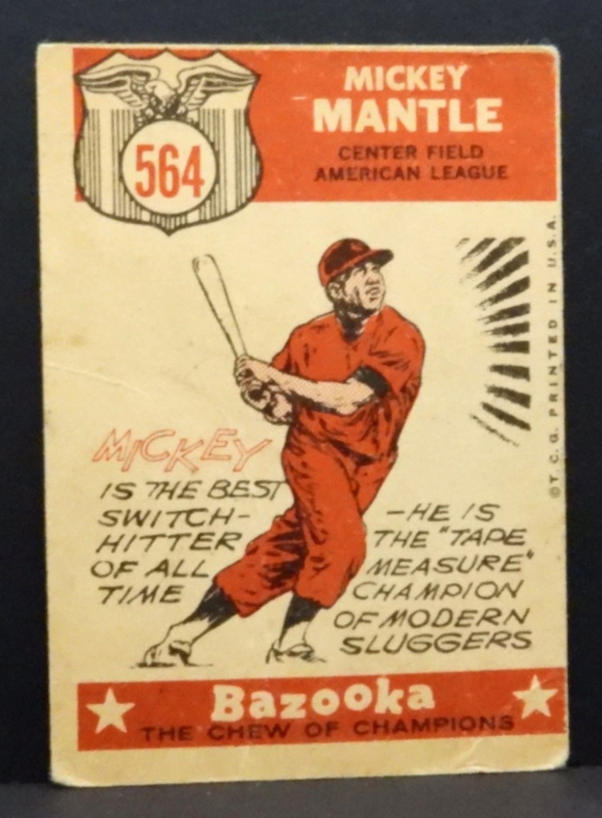 1959 Mickey Mantle Topps All-Star