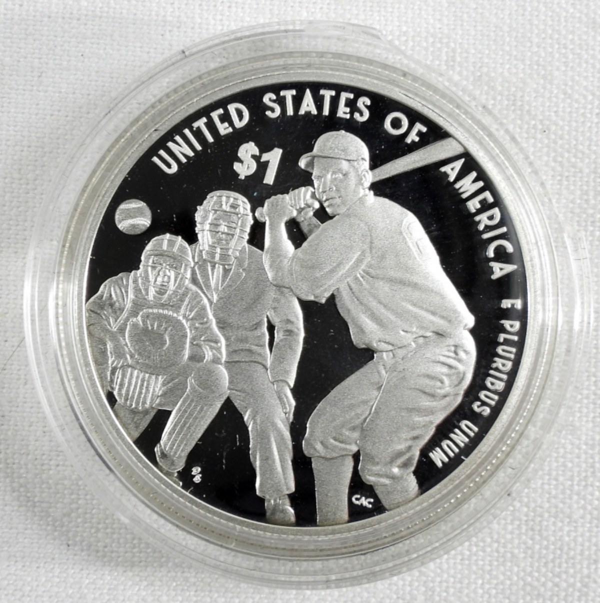 2022 Negro Leagues Baseball Silver Dollar