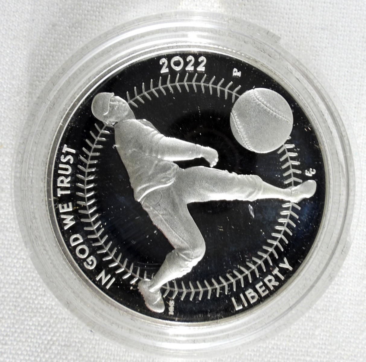 2022 Negro Leagues Baseball Silver Dollar