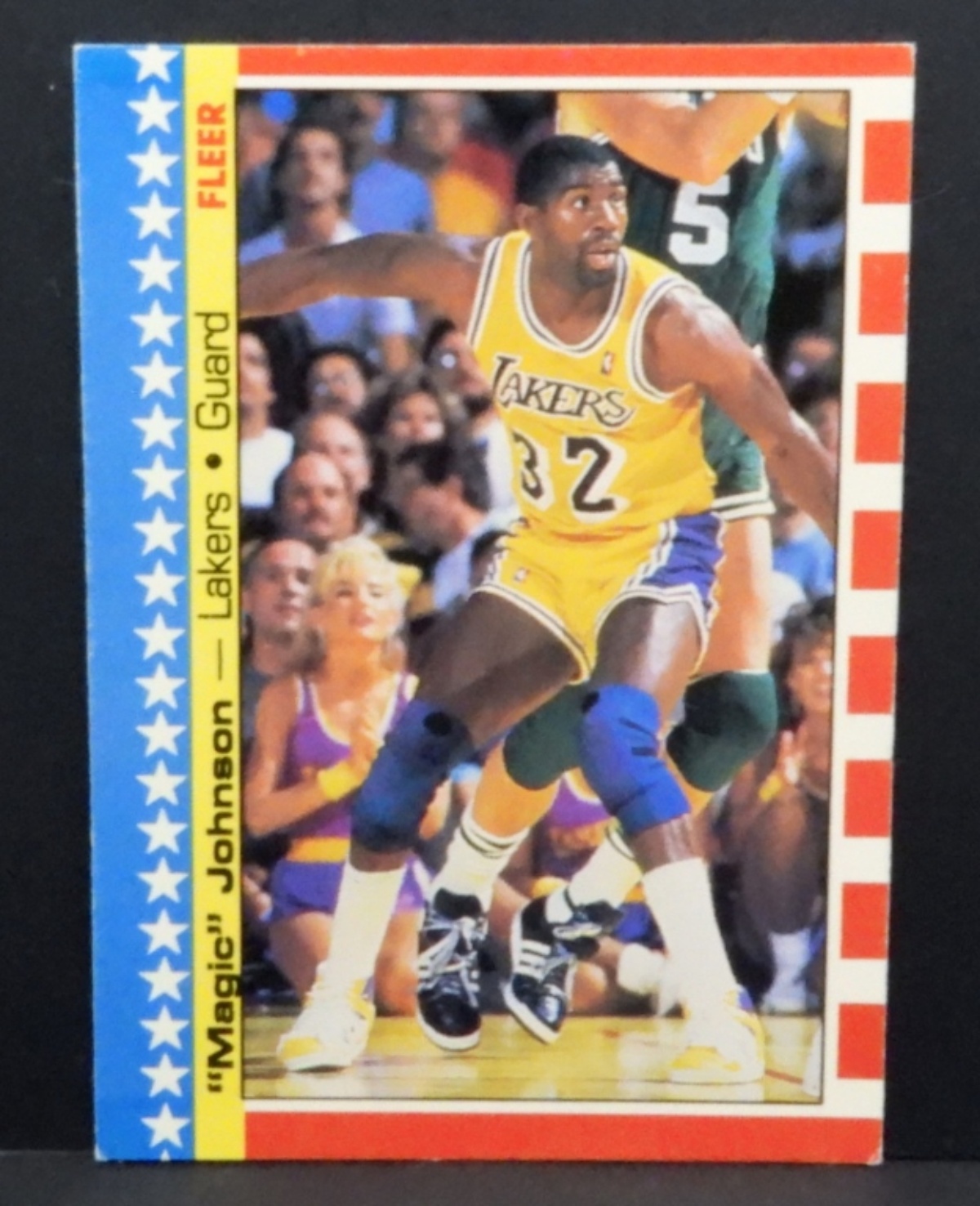 1986-87 Fleer Magic Johnson Lakers Card #1
