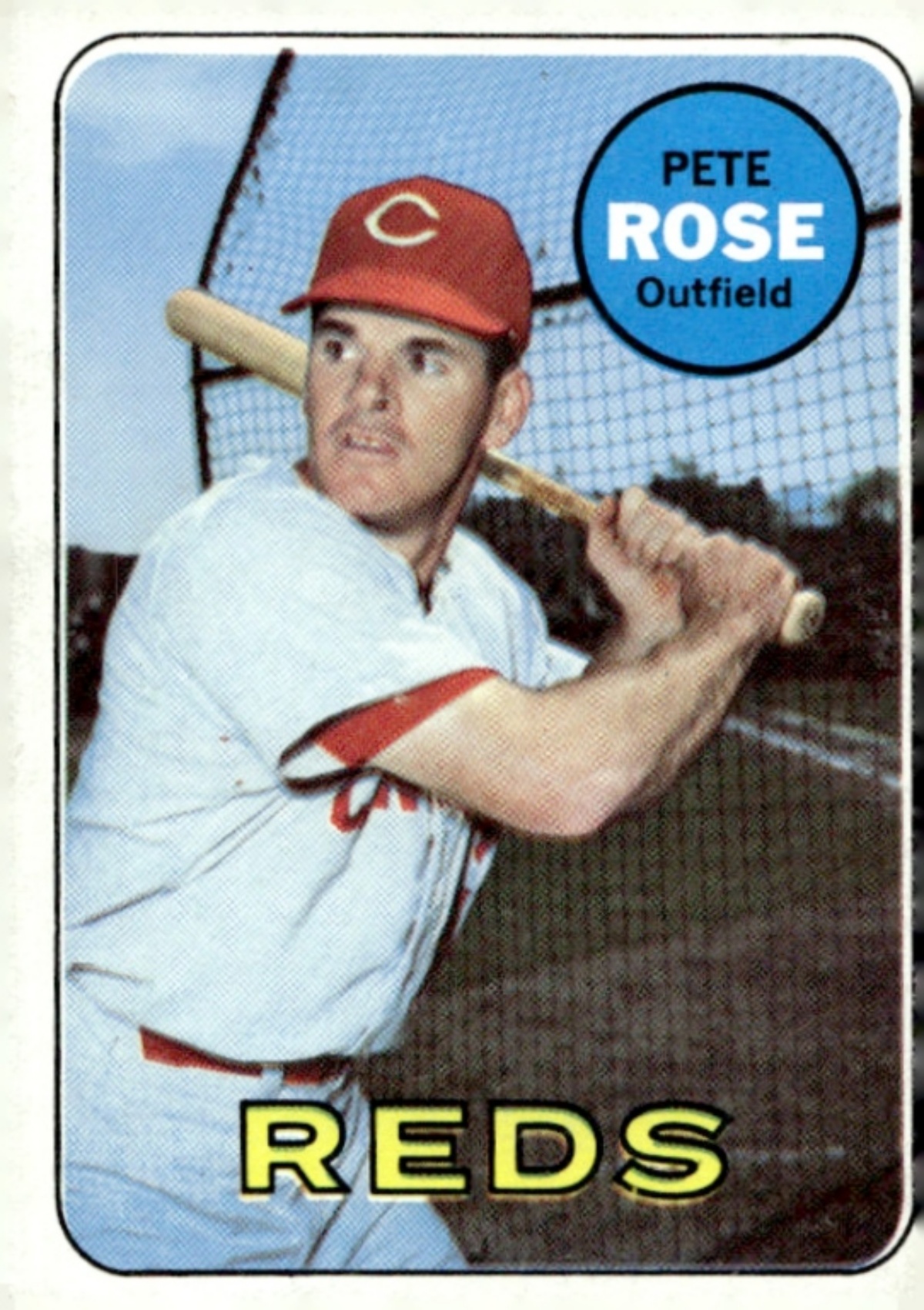 1969 Topps Pete Rose #120 Baseball Card