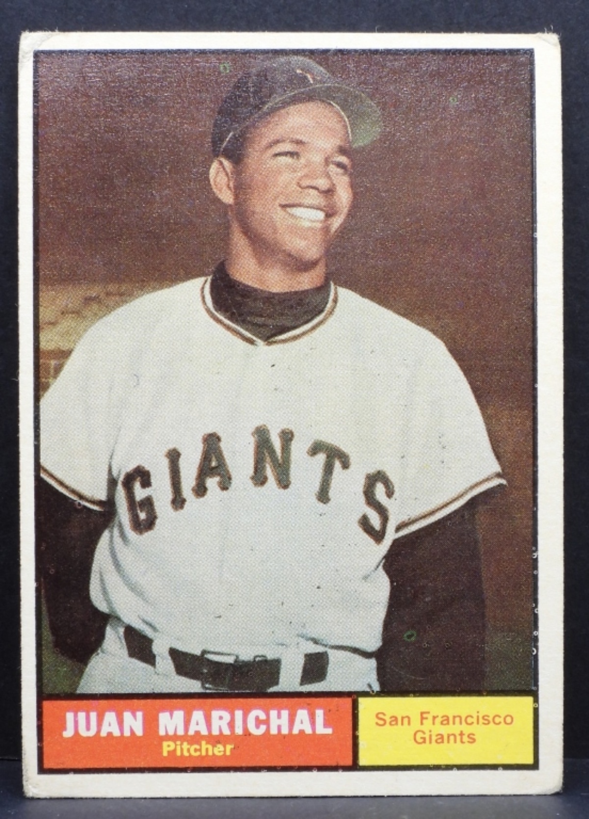 1961 TOPPS #417 Juan Marichal Rookie Card