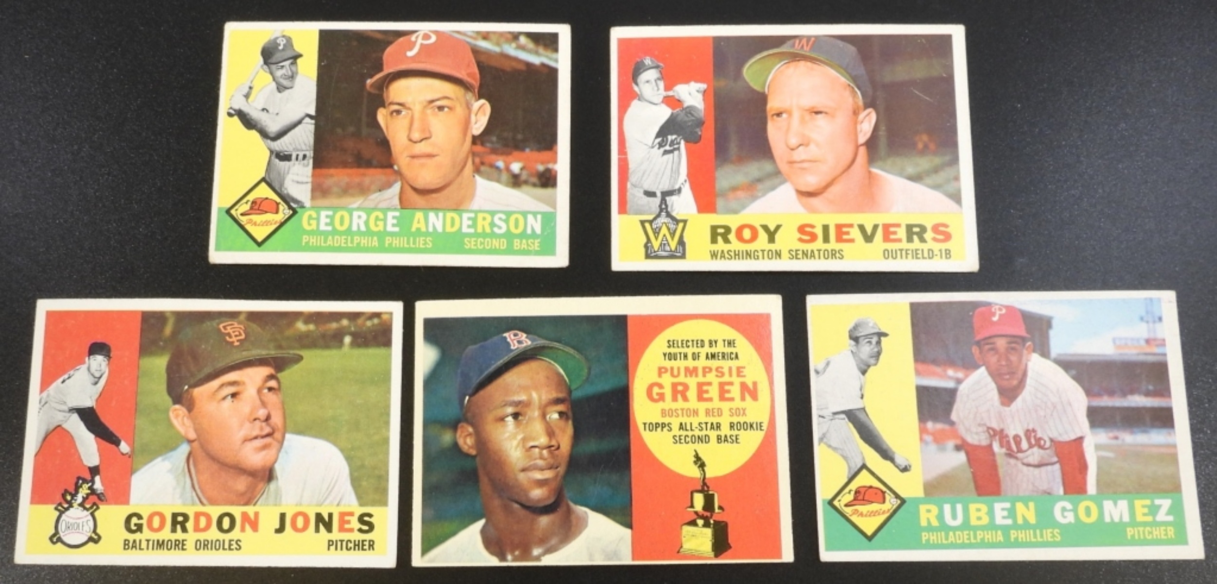 1960s Baseball Cards Lot