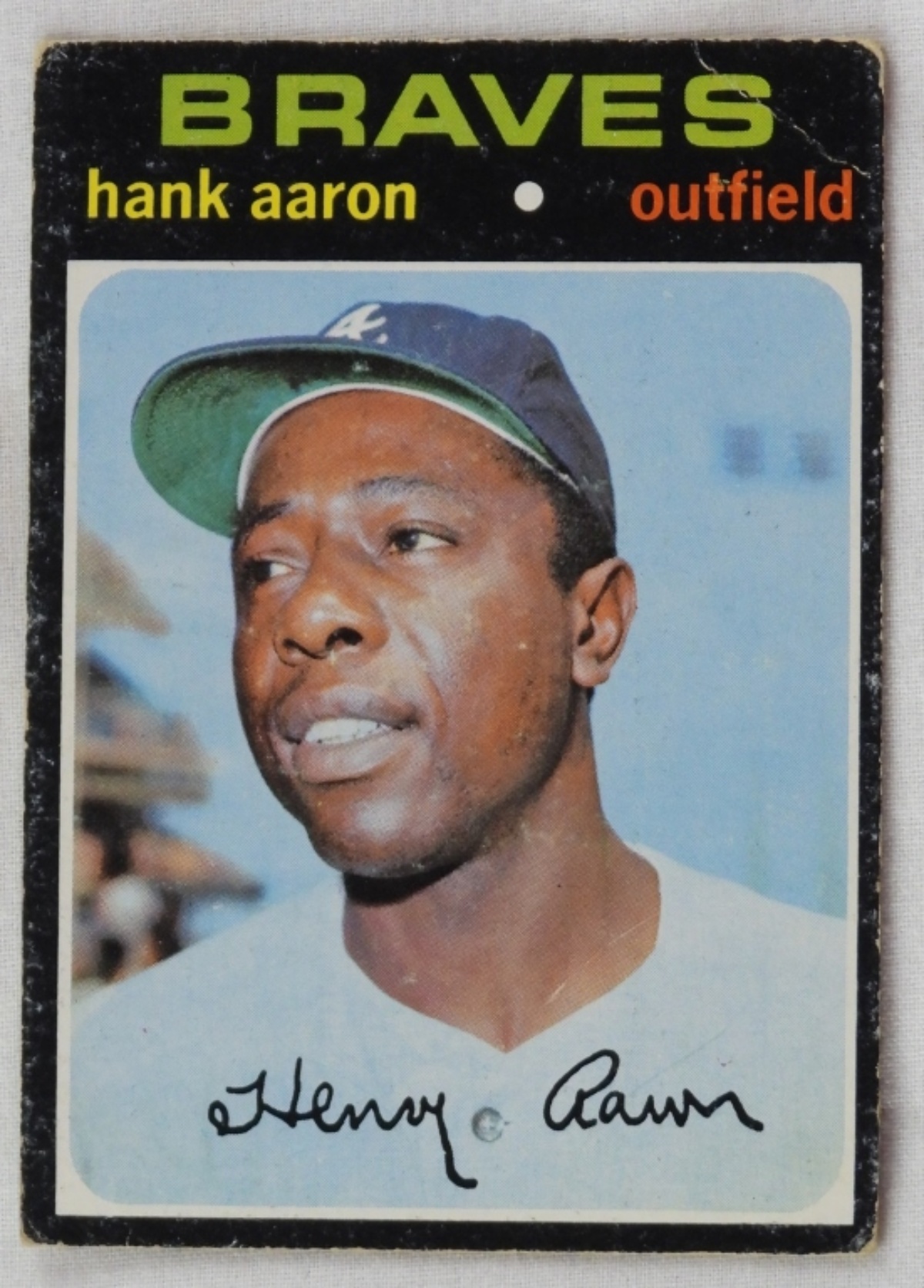 Hank Aaron TOPPS #400 Baseball Cards G